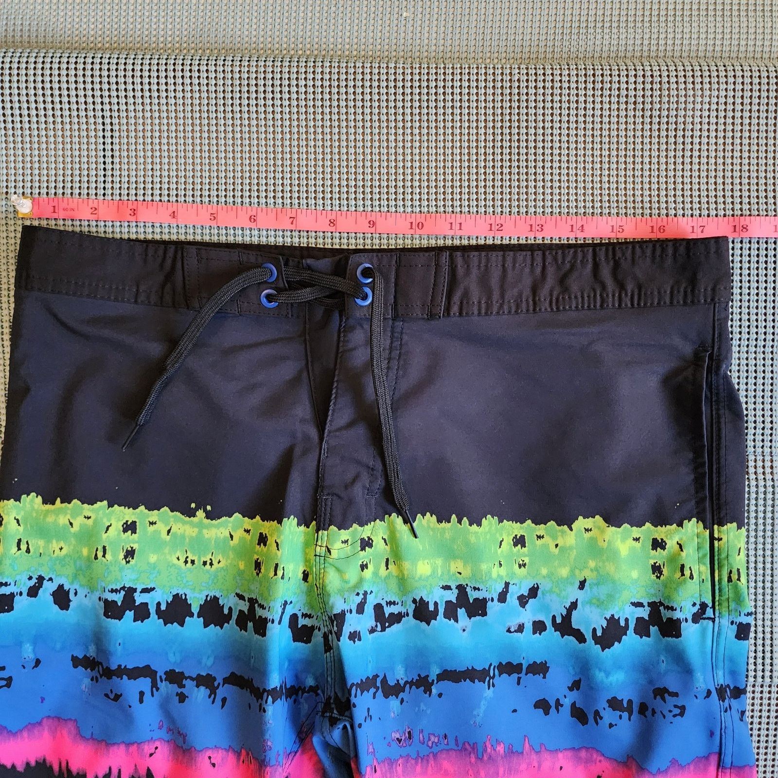 Burnside Burnside Men's Black Board Shorts 32 Size US 32 / EU 48 - 5 Thumbnail