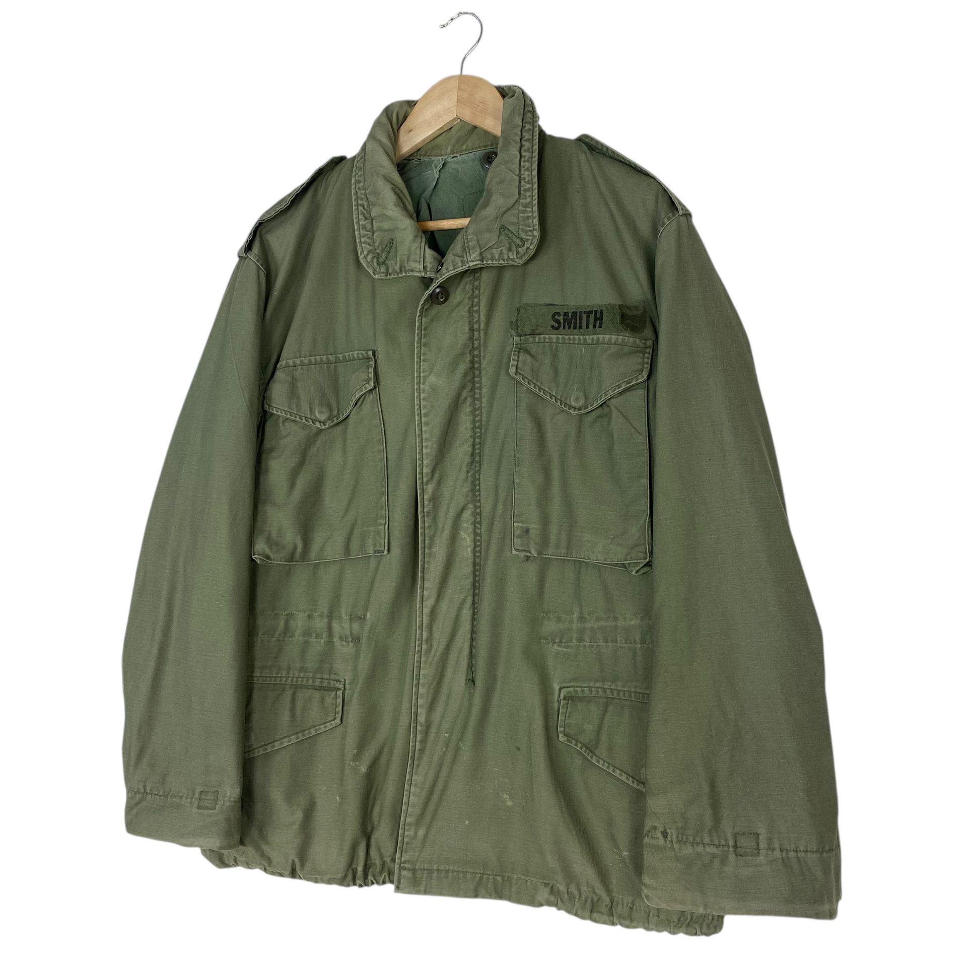 Vintage 💥1960 US ARMY M65 FIELD RARE JACKET Size US M / EU 48-50 / 2 - 2 Thumbnail
