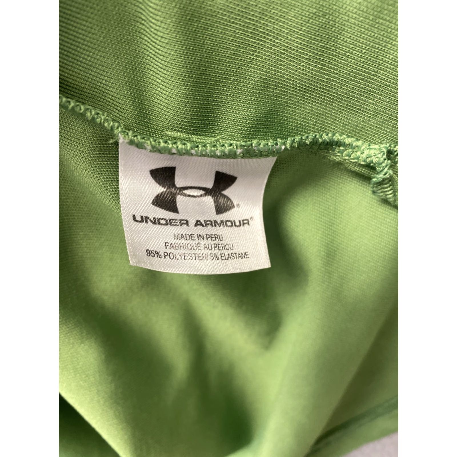 Under Armour Under Armour Polo Golf Mens L Shirt Green HeatGear Logo Preppy /82-93 Size US L / EU 52-54 / 3 - 6 Thumbnail