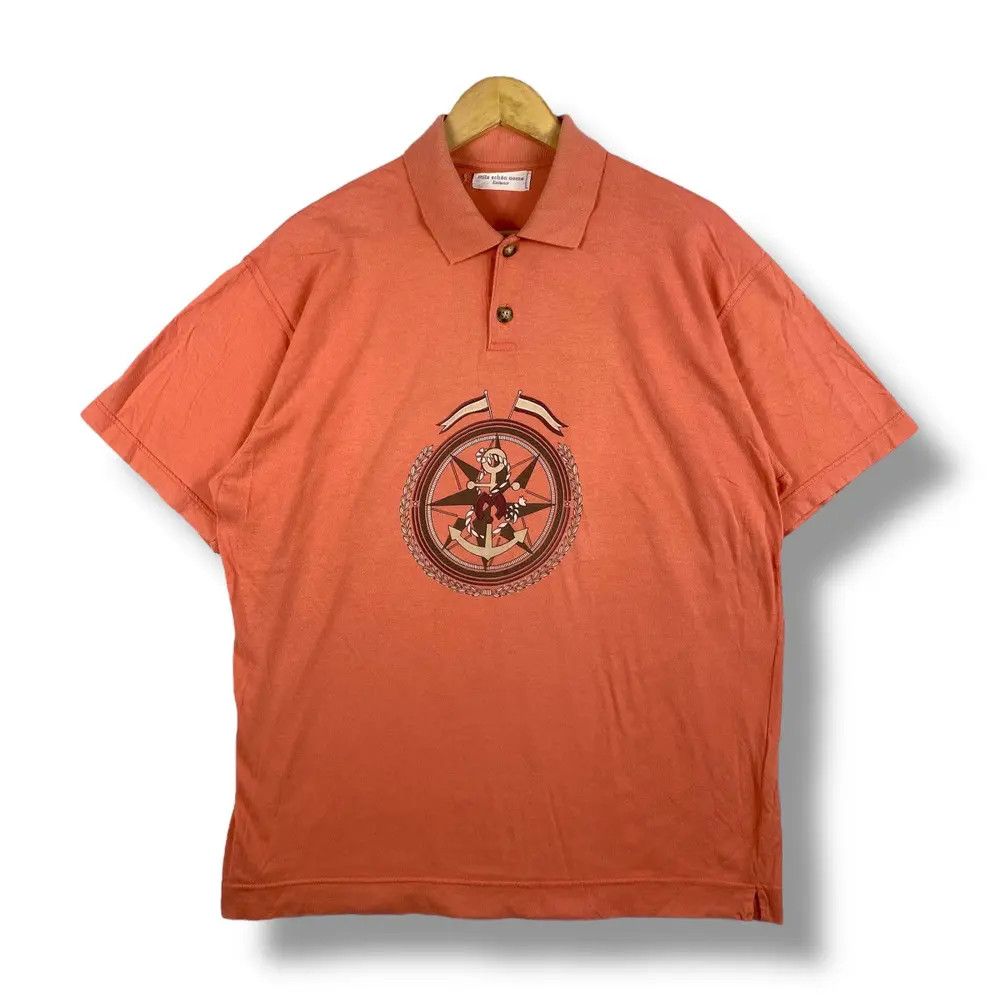 Mila Schon Vintage 80's MILA SCHON Uomo Knitwear Made In Italy Polo Size US L / EU 52-54 / 3 - 1 Thumbnail