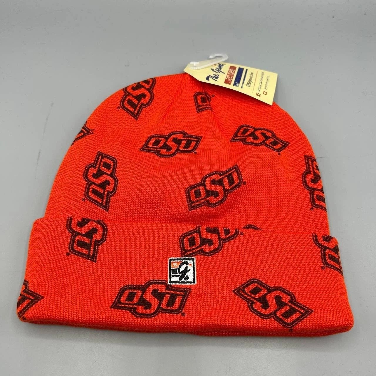 The Game Oklahoma State Cowboys Hat Men Red The Game Cuffed Beanie Size ONE SIZE - 2 Thumbnail