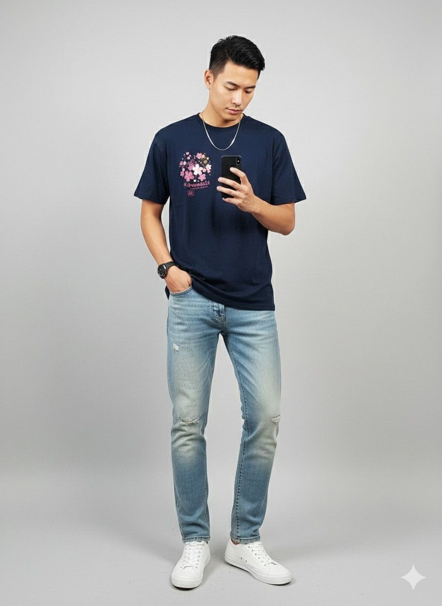 Japanese Brand Vintage Japanese Brand Kissmark Tees Size US L / EU 52-54 / 3 - 2 Thumbnail