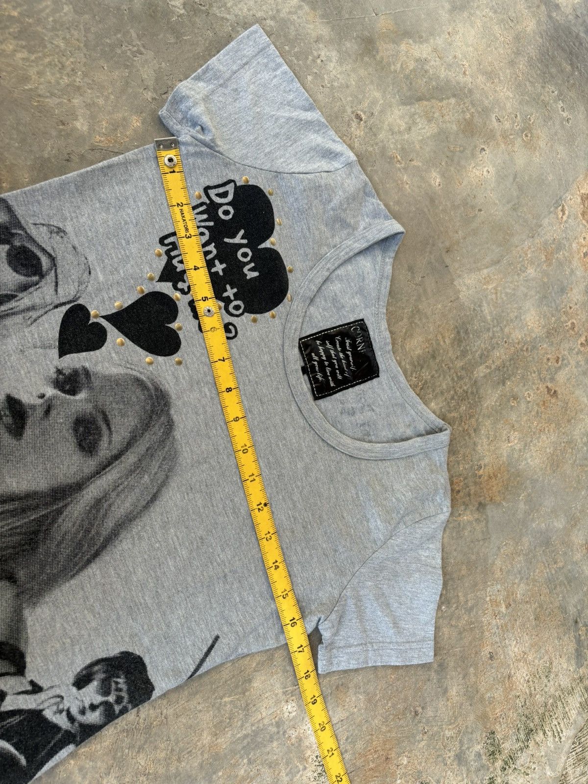 Hysteric Glamour Y2k Opium Corne Sexy Women's Punk style Tshirt Size M / US 6-8 / IT 42-44 - 9 Thumbnail