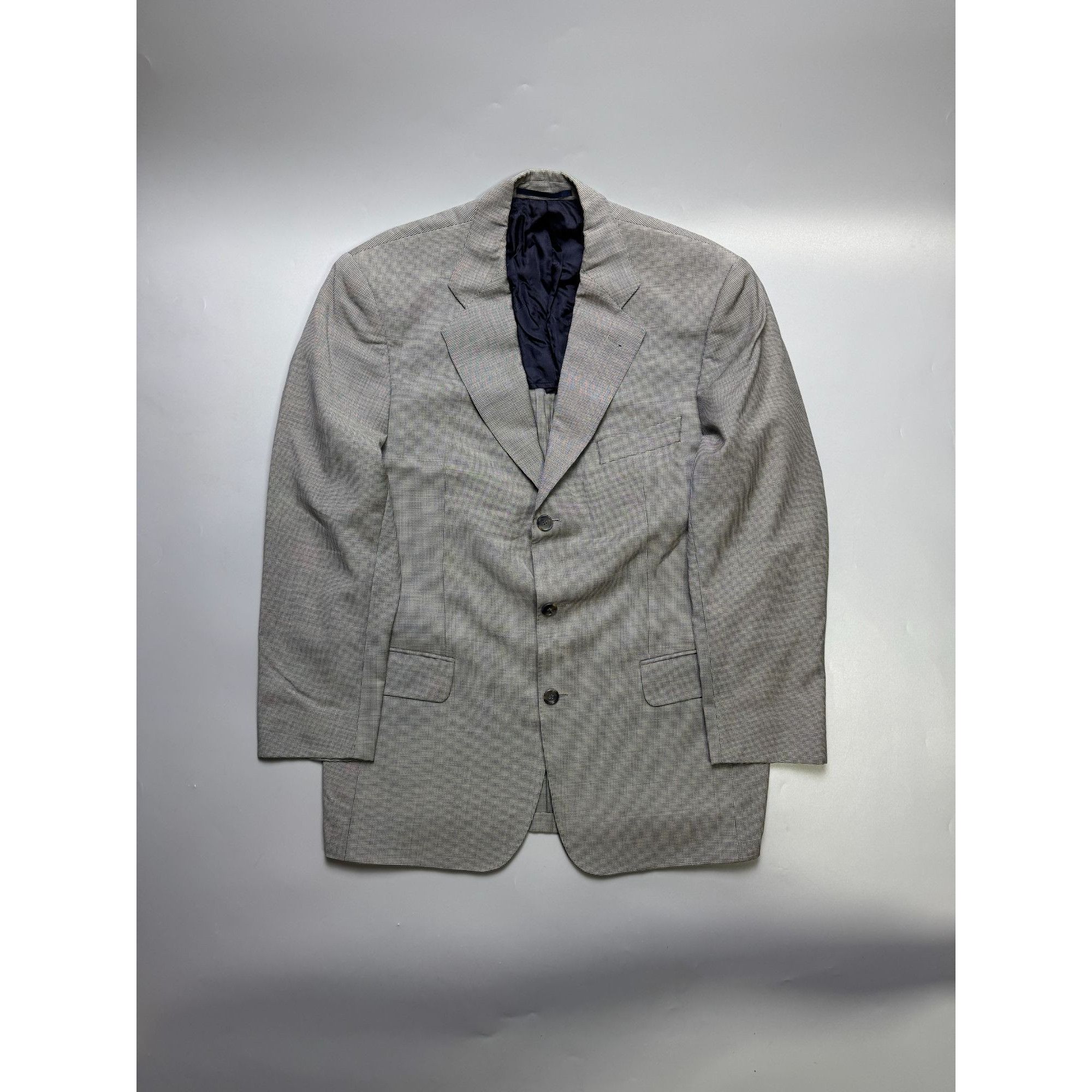 Burberry Burberry for PkZ Vintage 3 Button Wool Blazer (Y1153) Size 44R - 1 Thumbnail