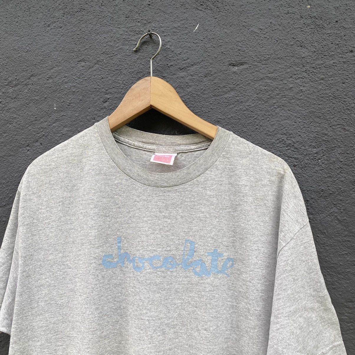 Chocolate Thrashed Faded Vintage Y2K Chocolate Skateboard ERD GRUNGE T Size US L / EU 52-54 / 3 - 2 Thumbnail