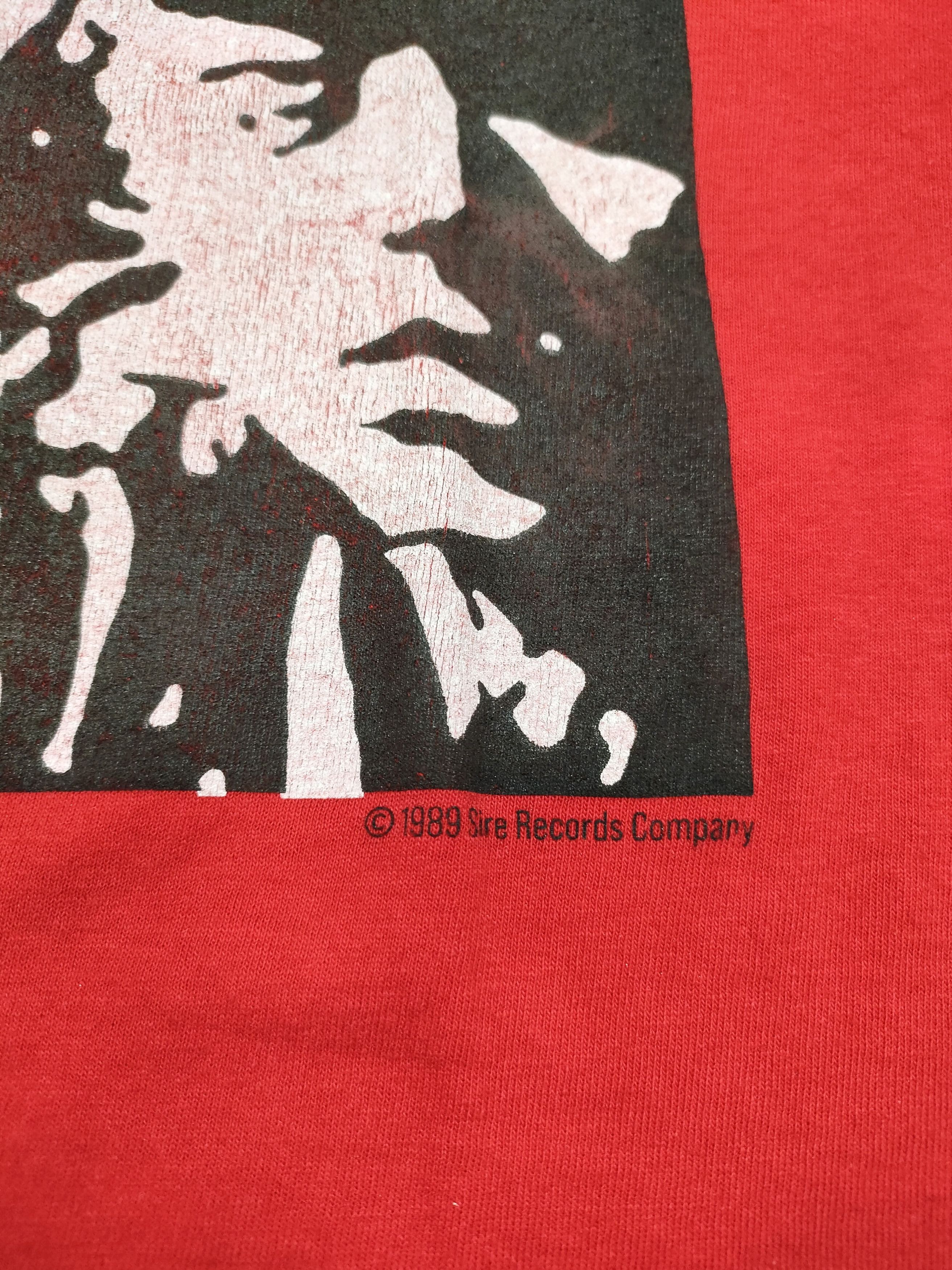 Band Tees × Vintage Vintage 80s MINISTRY 1990 Burning Inside ©1989 Size US XL / EU 56 / 4 - 6 Thumbnail