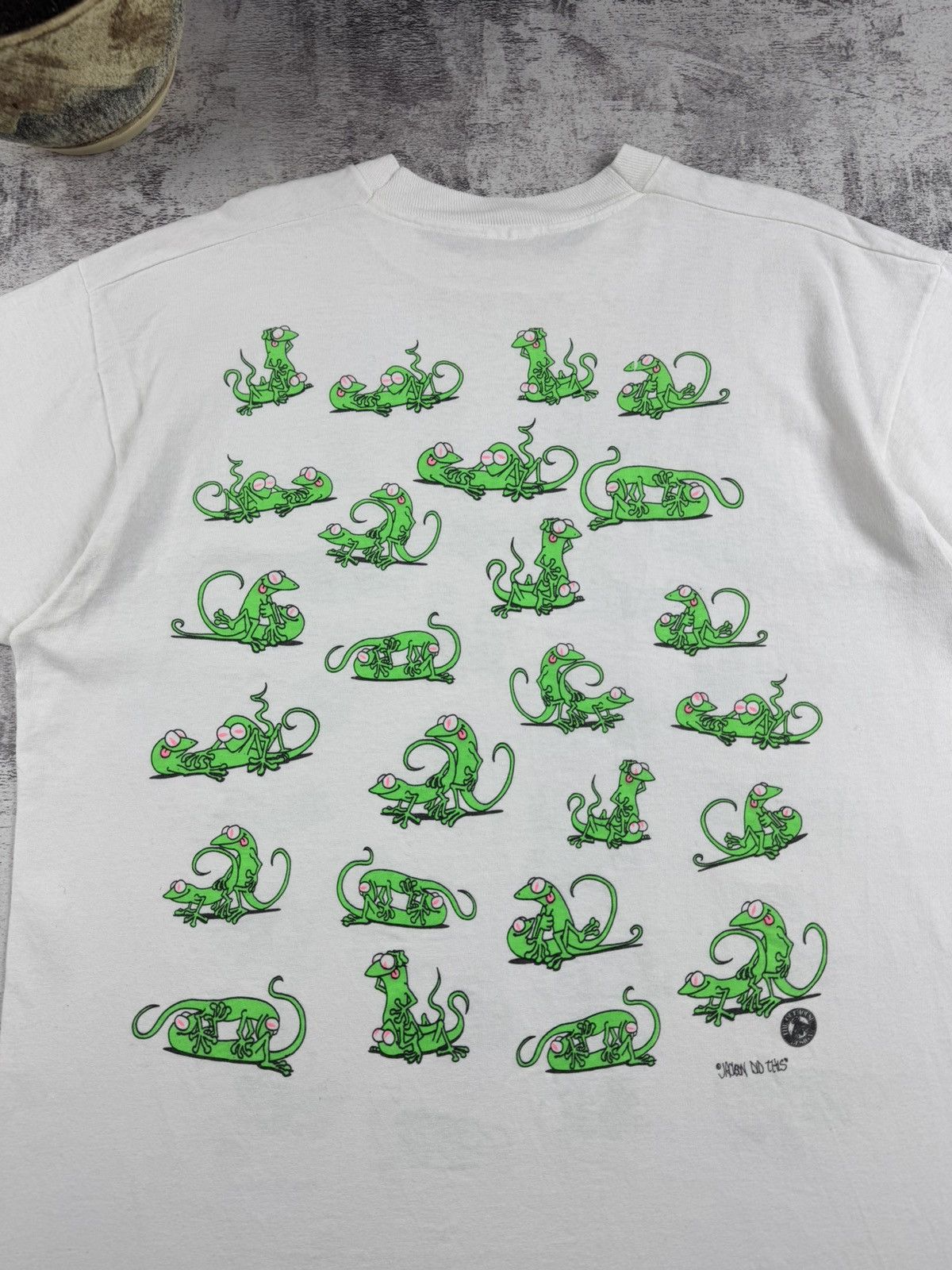 Vintage Kama Sutra Lizard Sex Positions New Braunfels T Shirt Tee Size US XL / EU 56 / 4 - 18 Thumbnail