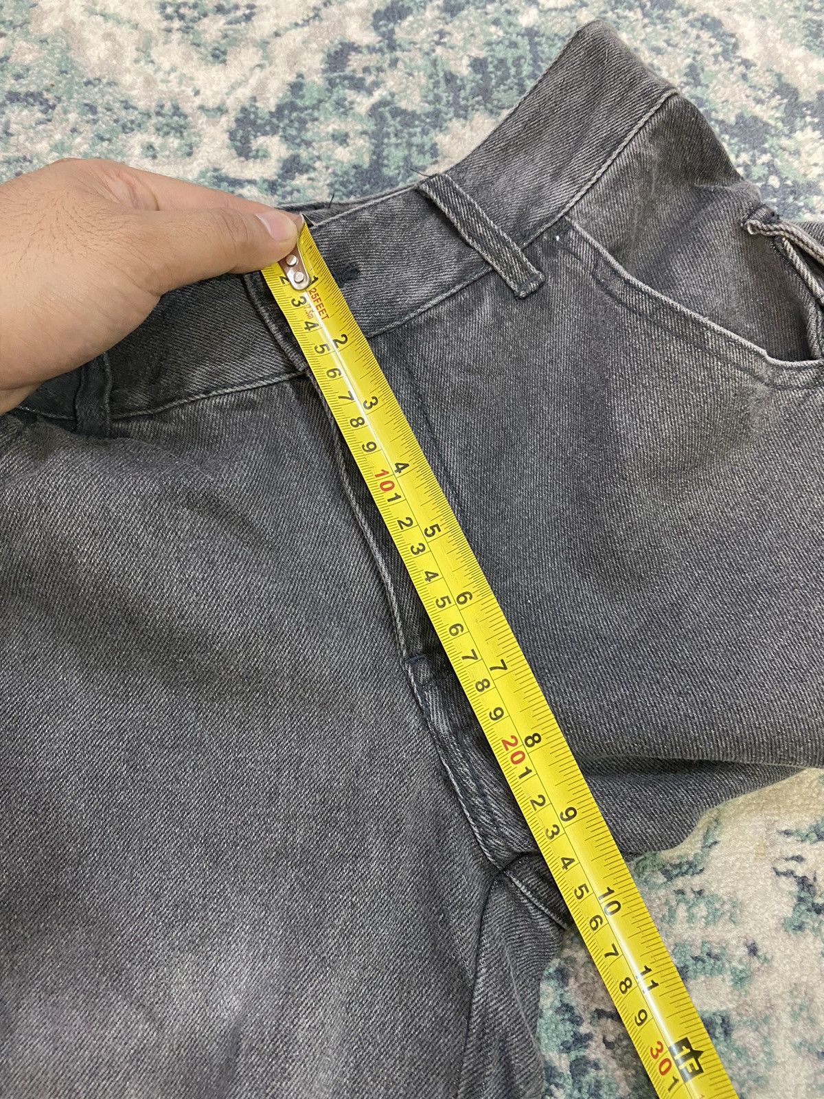 Japanese Brand Y2K Baggy Fashion Flare La Via Del Denim Pant Size US 28 / EU 44 - 8 Thumbnail