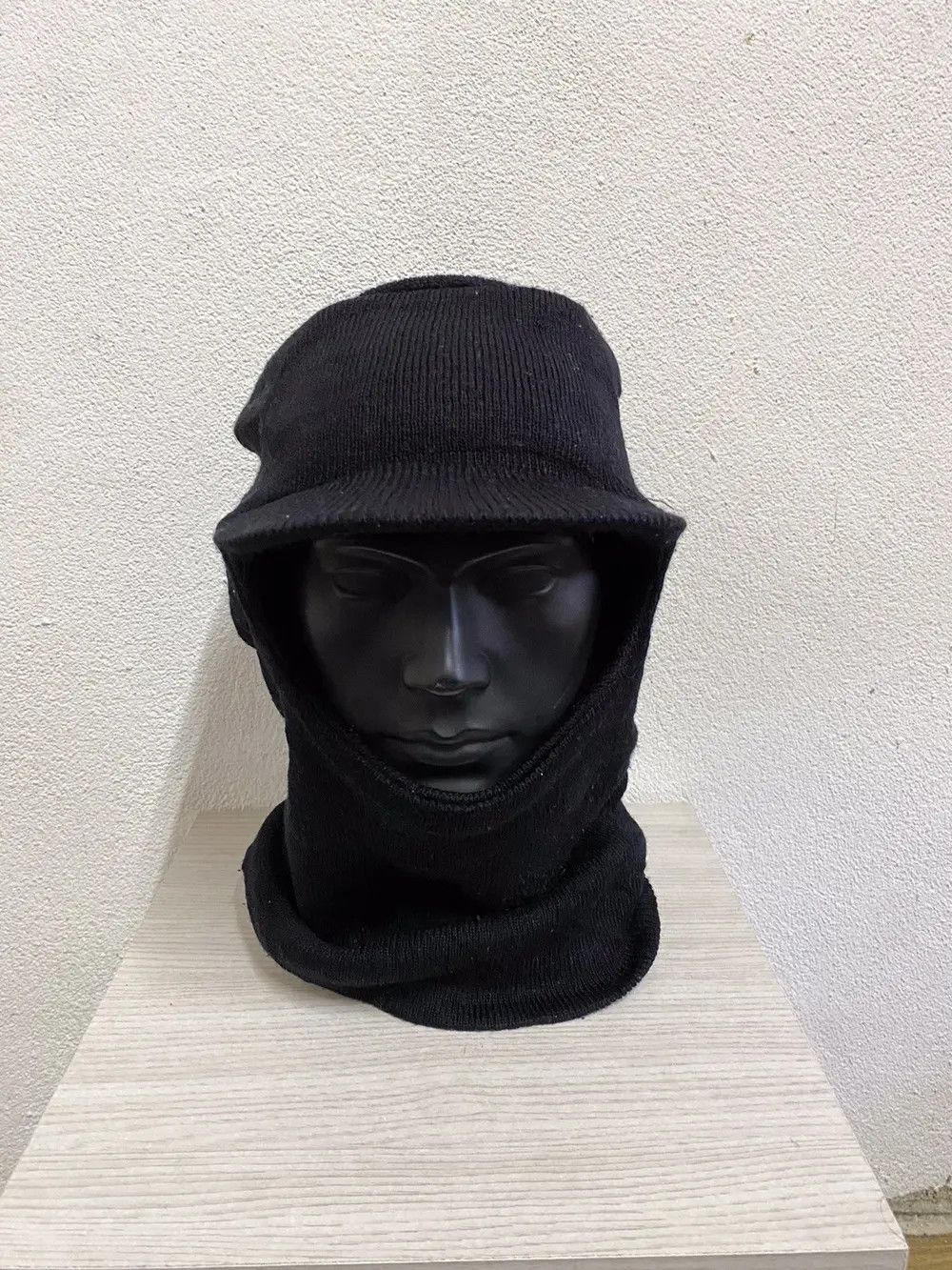 Japanese Brand × Vintage Japanese Brand Manabe Balaclava Beanie Hat Size ONE SIZE - 2 Thumbnail