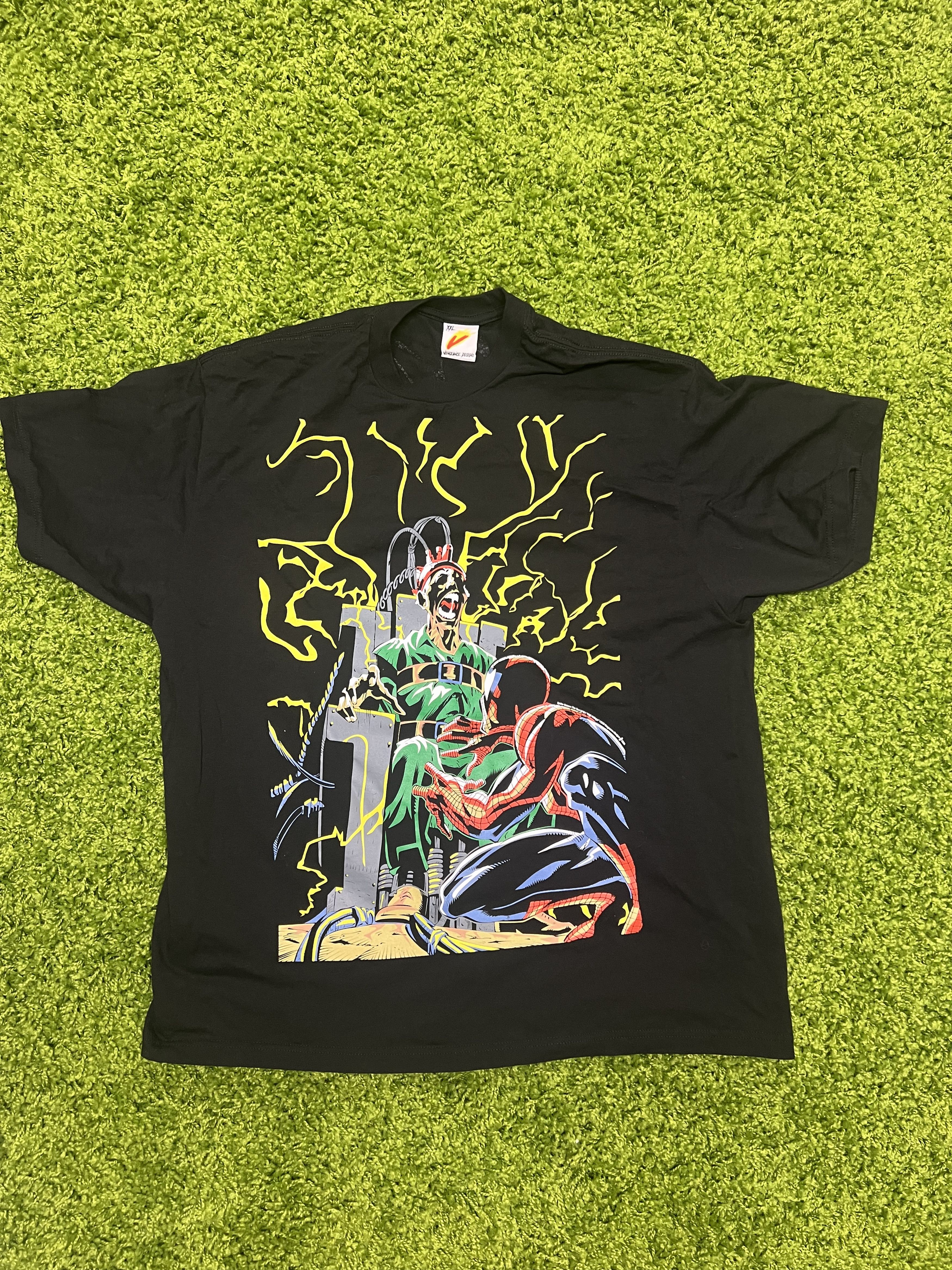 Marvel Comics Vengance Designs Spiderman High Voltage T-Shirt Size US XXL / EU 58 / 5 - 1 Thumbnail
