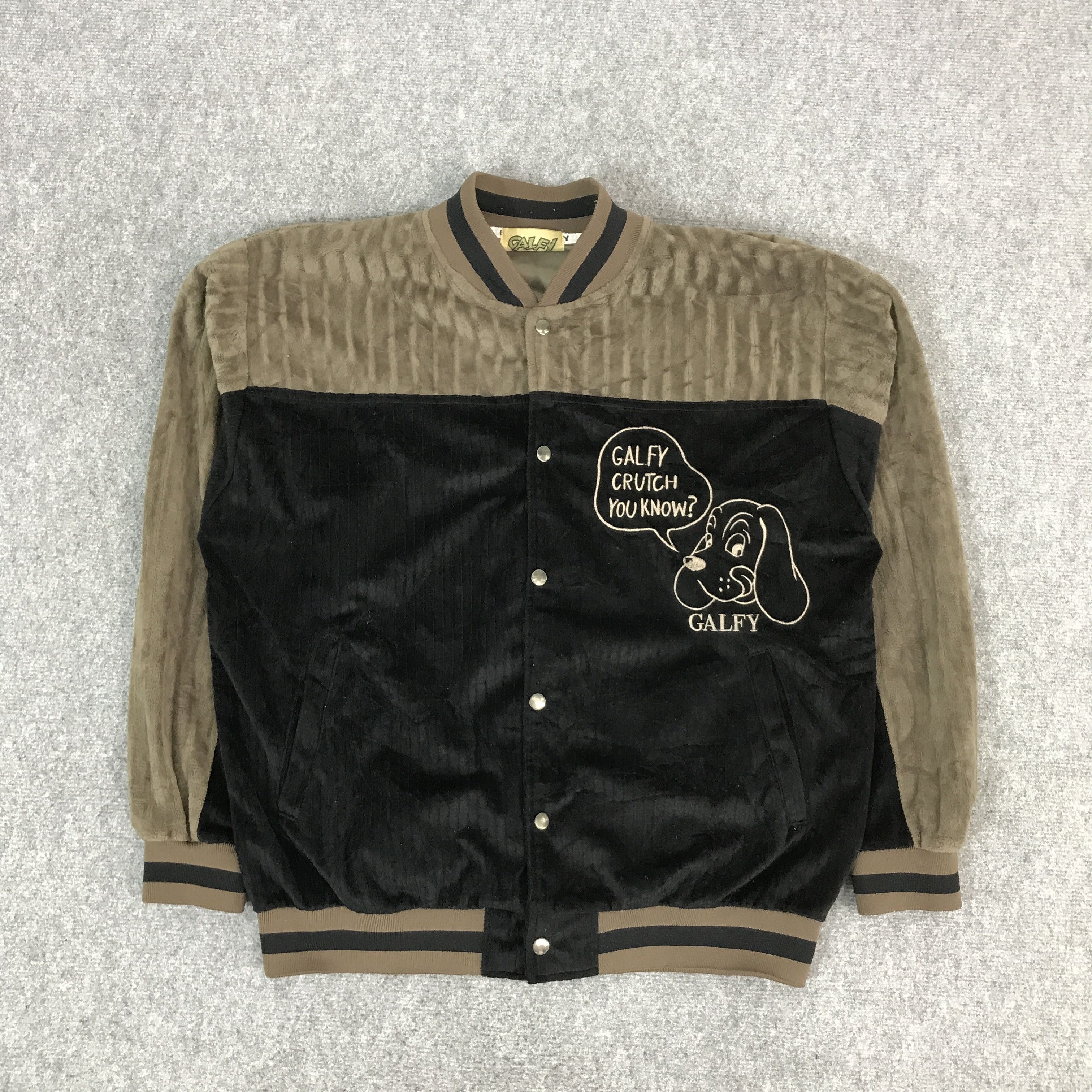 Japanese Brand GALFY CRUTCH YOU KNOW BIG DOG JACKET Size US L / EU 52-54 / 3 - 2 Thumbnail