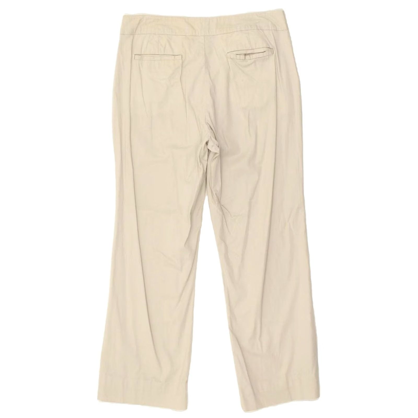 Lee LEE Womens Riders Straight Casual Trousers US 14 XL W36 L28 Grey Cotton Size 40" / US 18 - 2 Thumbnail