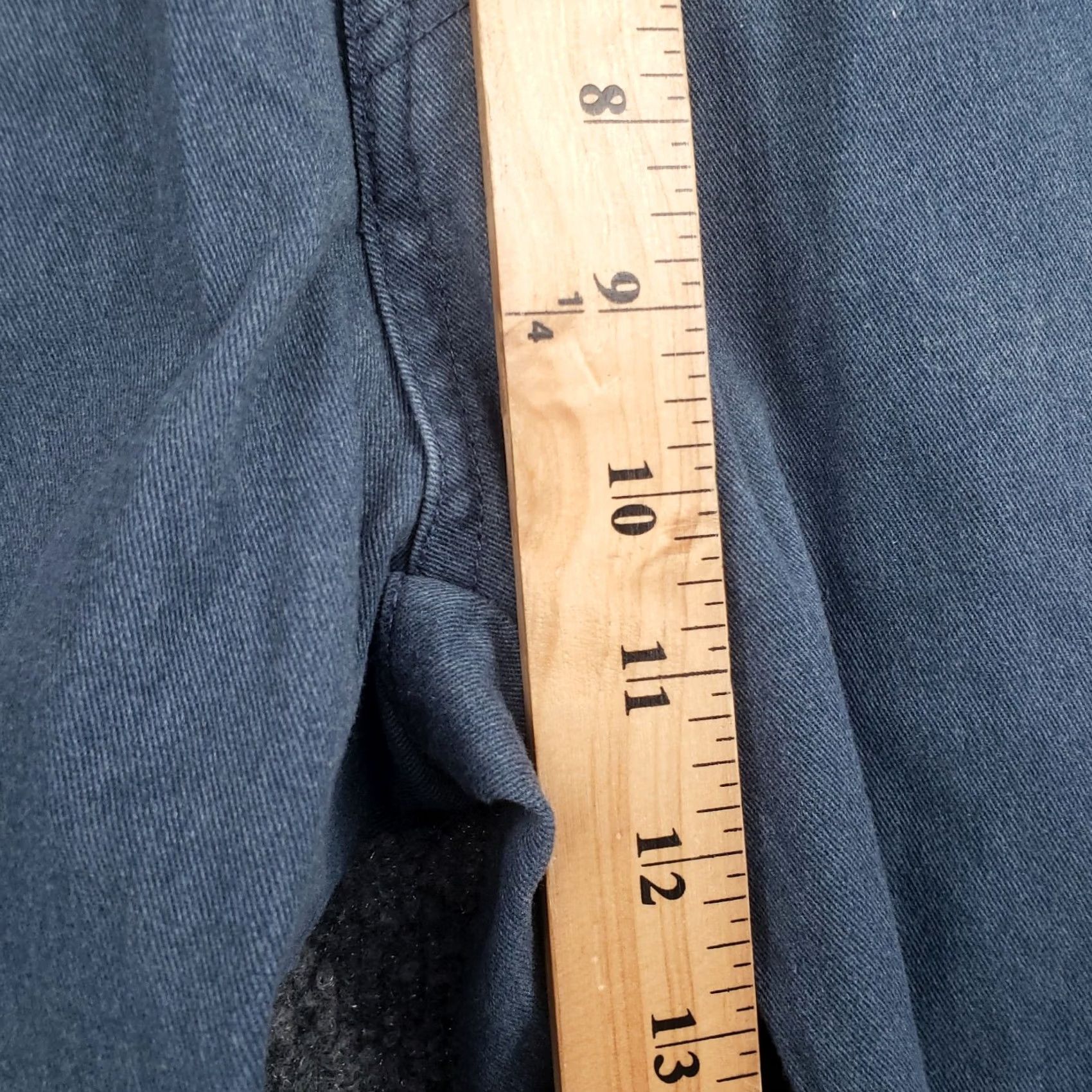 Volcom Volcom Shorts Mens 29 Blue Chino Mid Rise Bermuda Flat Front Zip Fly Pockets Size US 29 - 7 Thumbnail