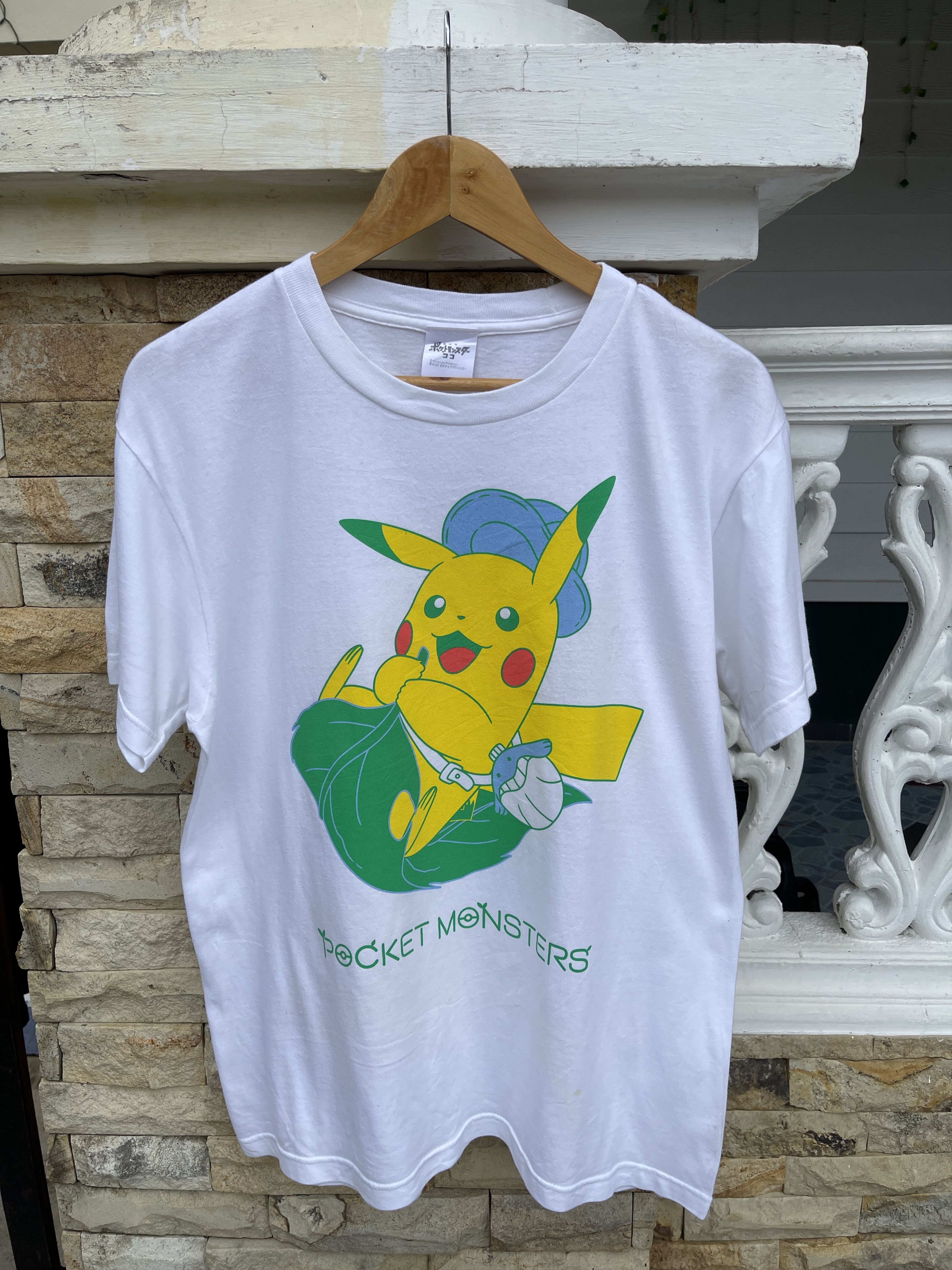 Nintendo × Pokemon × Vintage Last Drop🔥Rare🔥Vintage Pokemon Pocket Monster T-Shirt Size US M / EU 48-50 / 2 - 1 Thumbnail