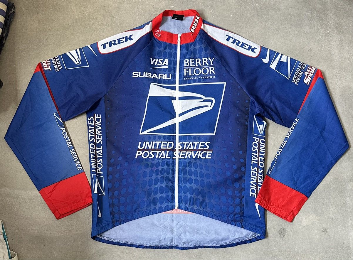 Nike VINTAGE NIKE USPS CYCLING JACKET Size US M / EU 48-50 / 2 - 1 Thumbnail