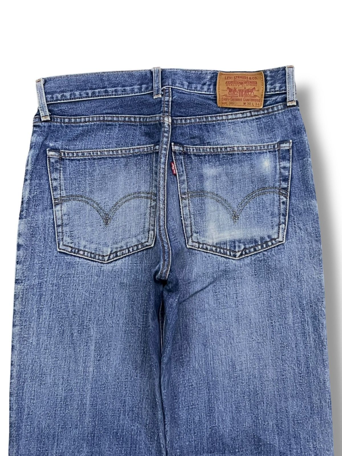 Levi's Vintage 02 Levi’s 502 Japan - Faded Wash Jeans CODE ➡️ A13 Size US 29 - 5 Thumbnail