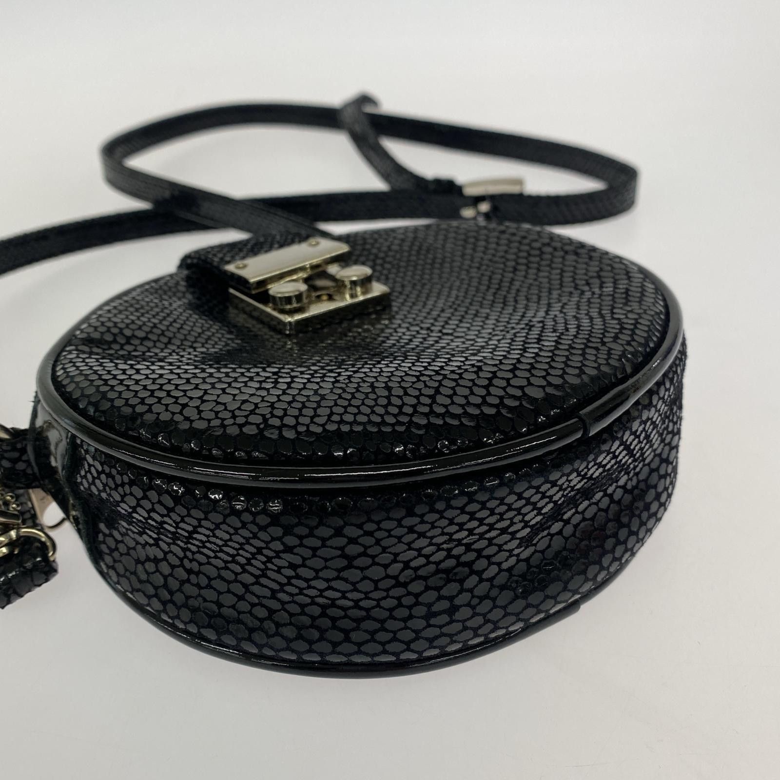 Junya Watanabe JUNYA WATANABE Round Pig Leather Shoulder Bag Black Size ONE SIZE - 3 Thumbnail