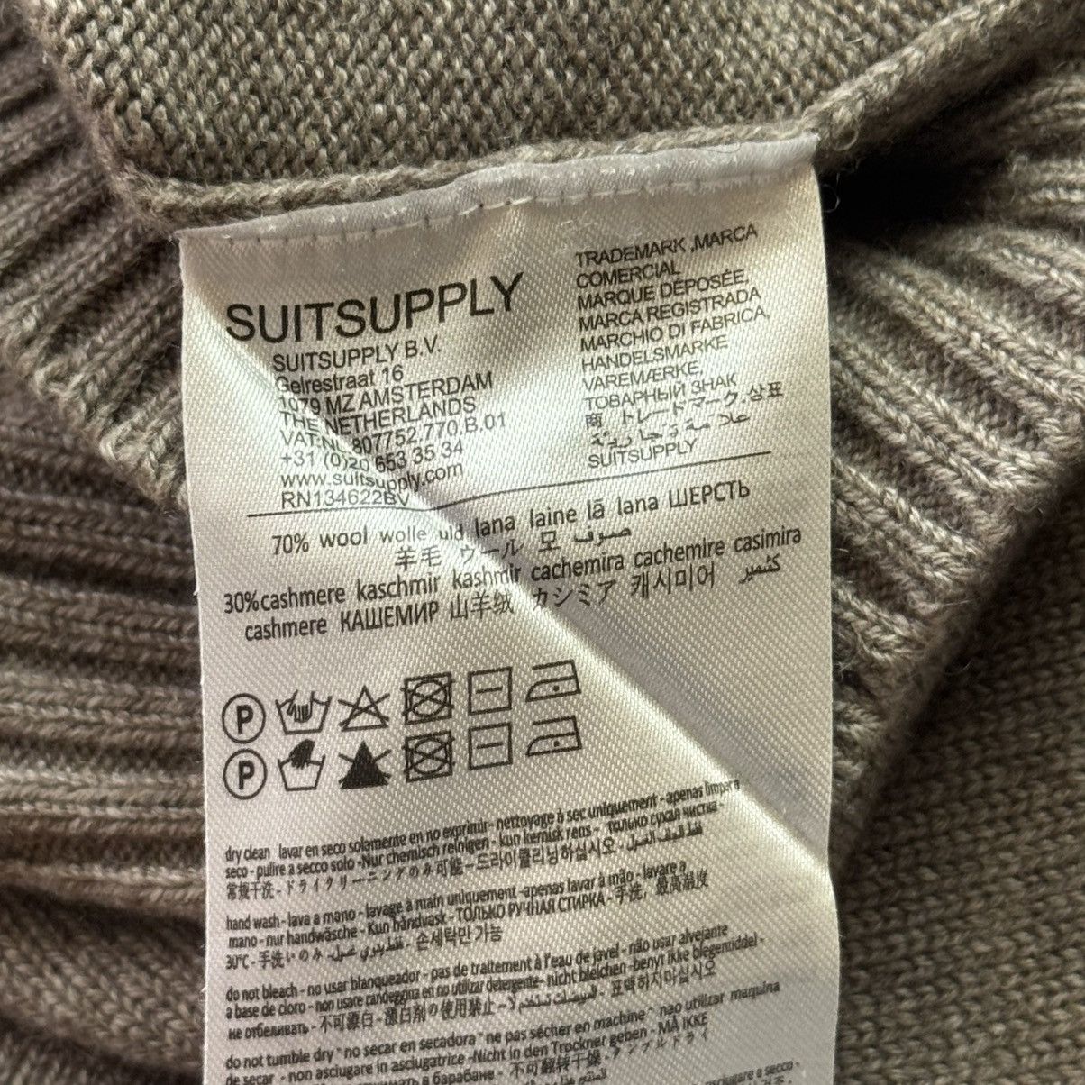 Suitsupply Suitsupply Wool Cashmere Sweater Turtleneck Old Money Size L Size US L / EU 52-54 / 3 - 11 Thumbnail