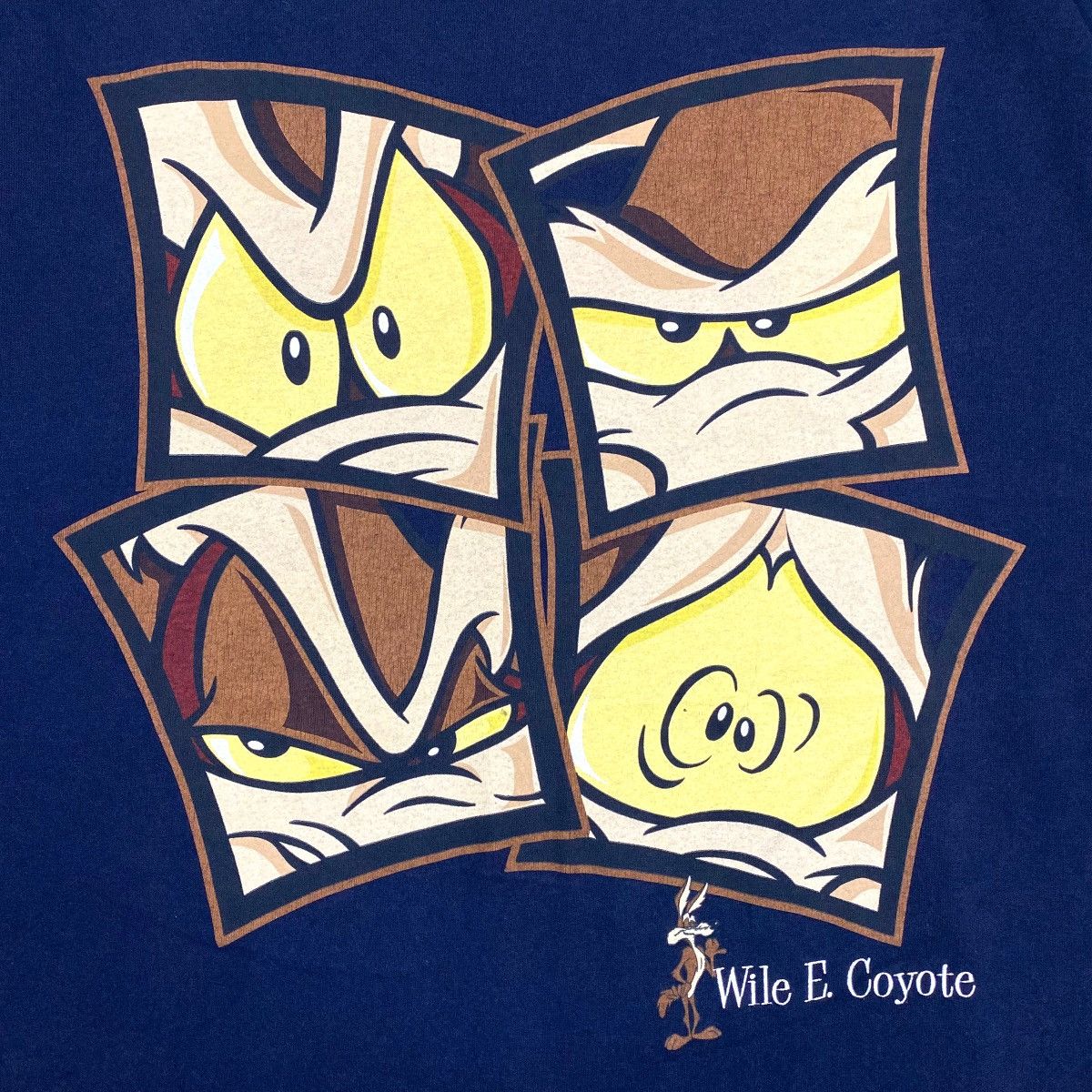 Cartoon Network × Vintage × Warner Bros VINTAGE 1999 WILE E COYOTE CARTOON MOVIE TEE Size US XL / EU 56 / 4 - 3 Thumbnail