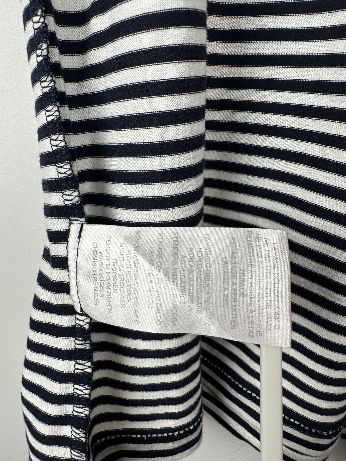 Sunspel Sunspel Basic Srtipe T Shirt Tee Size US L / EU 52-54 / 3 - 8 Thumbnail