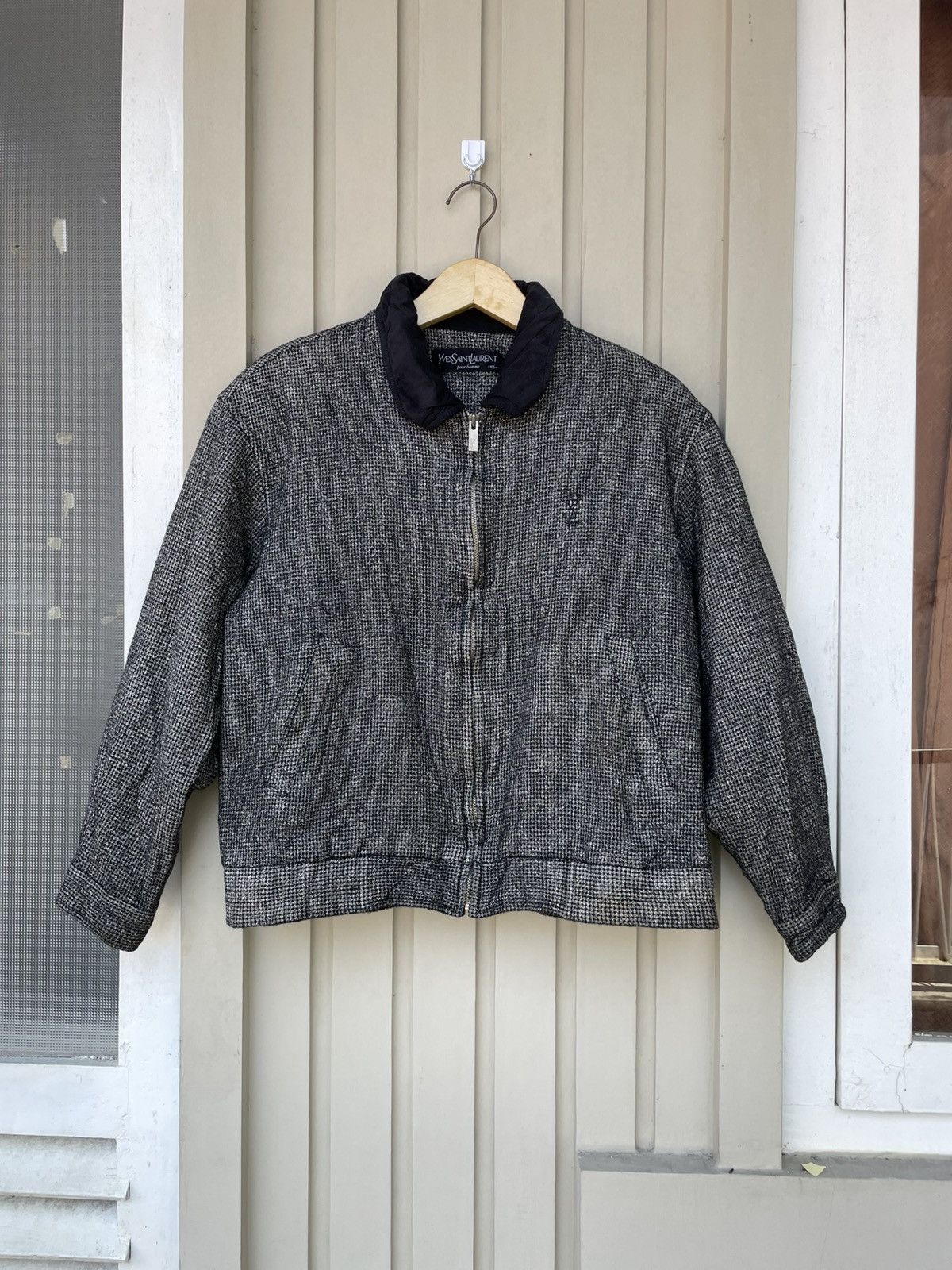 Yves Saint Laurent Ikat Knit Jacket