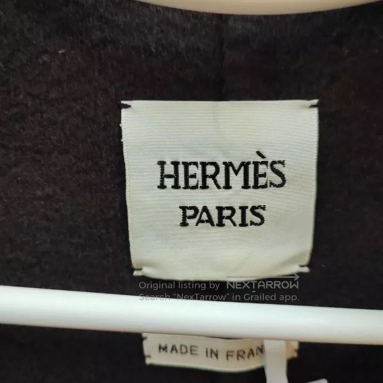 Hermes Hermes Cashmere Women's Overcoat Size XXS / US 00 / IT 34 - 3 Thumbnail