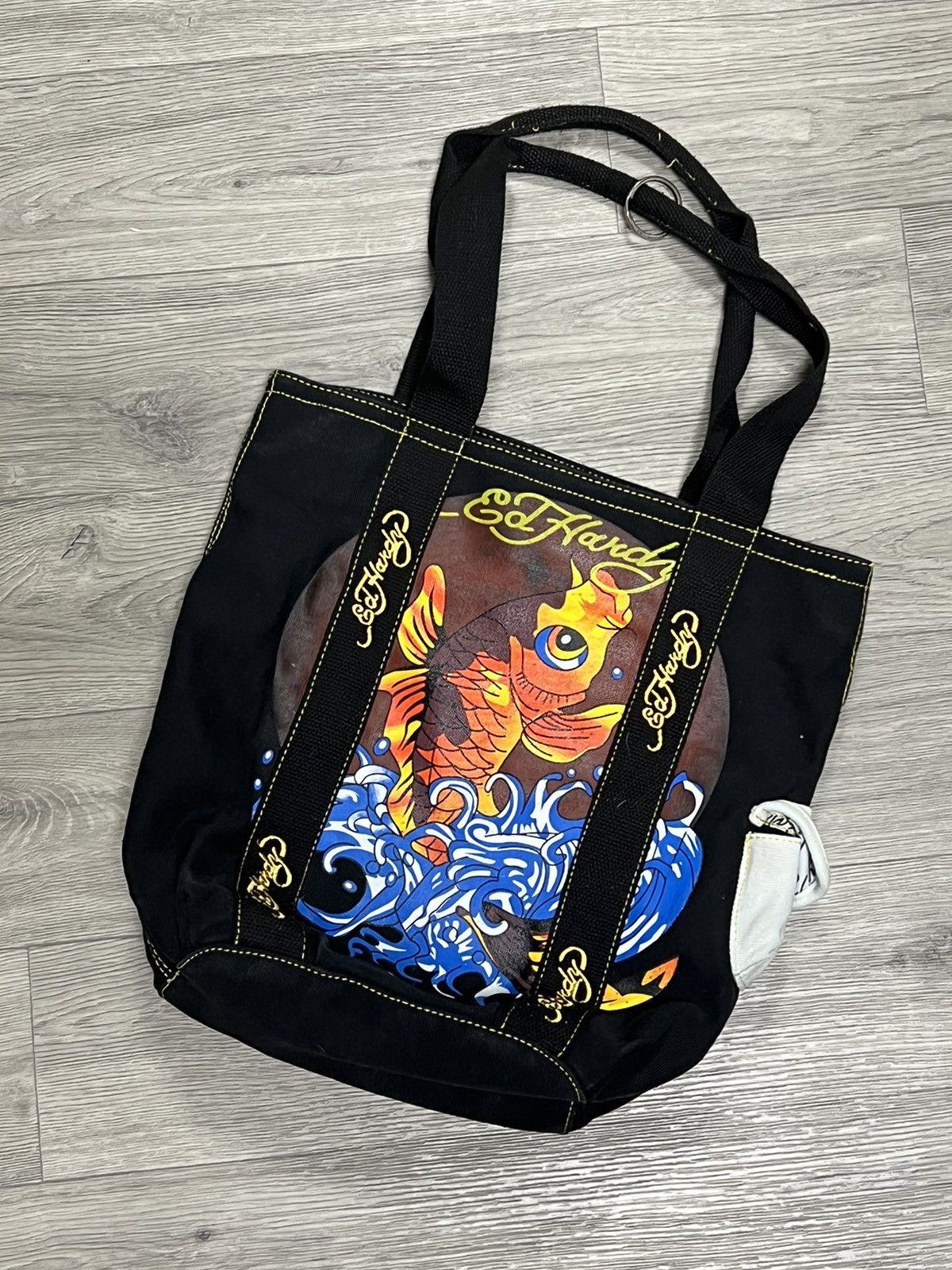 Ed Hardy Ed hardy tote black bag & handbag Size ONE SIZE - 1 Thumbnail