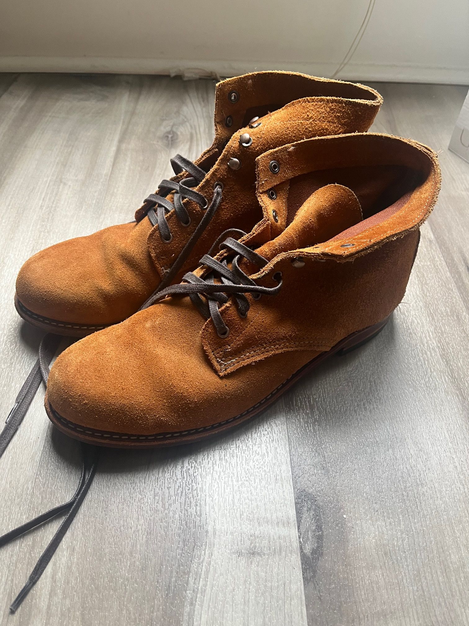 Wolverine Wolverine Thousand Mile Boots Suede Size US 11 / EU 44 - 1 Thumbnail