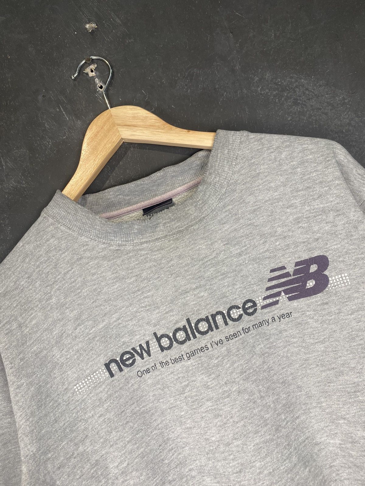 New Balance × Vintage y2k Distressed New Balance Boxy Crewneck Size US L / EU 52-54 / 3 - 2 Thumbnail