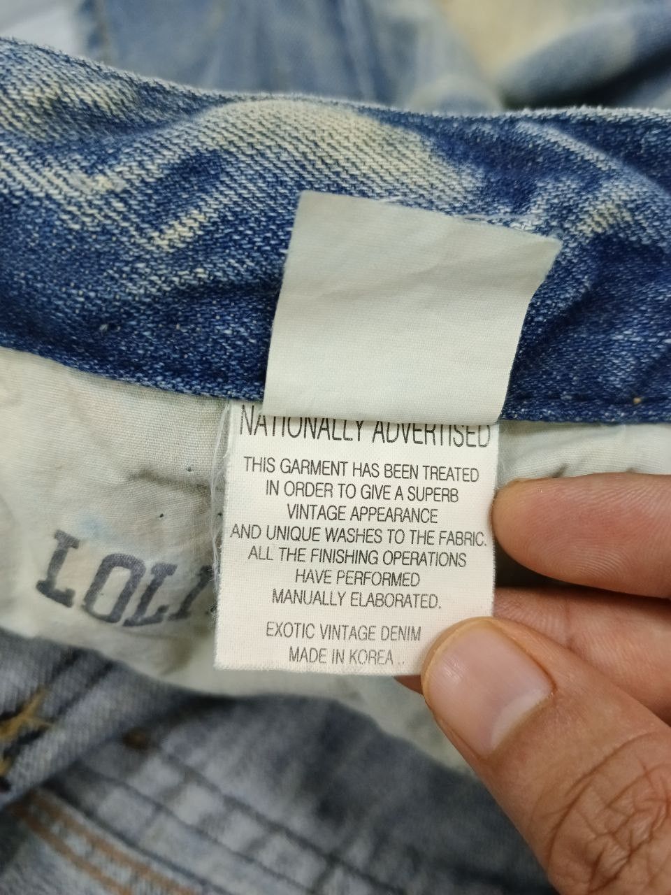 Japanese Brand RUSTY LOLITA DENIM PANTS Size US 31 - 8 Thumbnail