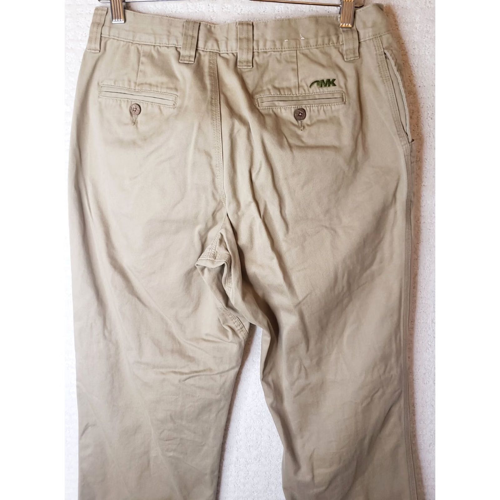 Mountain Khakis VINTAGE Mountain Khakis Mens Teton Twill Pants 32x32 Khaki 100% Cotton Relaxed Straight Beigewomens? Size US 32 / EU 48 - 6 Thumbnail