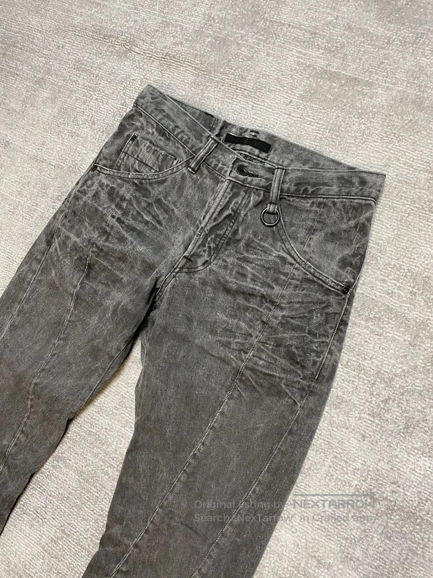 Rick Owens spiraled gray flared pants by julius 7. Size US 42 / EU 58 - 3 Thumbnail