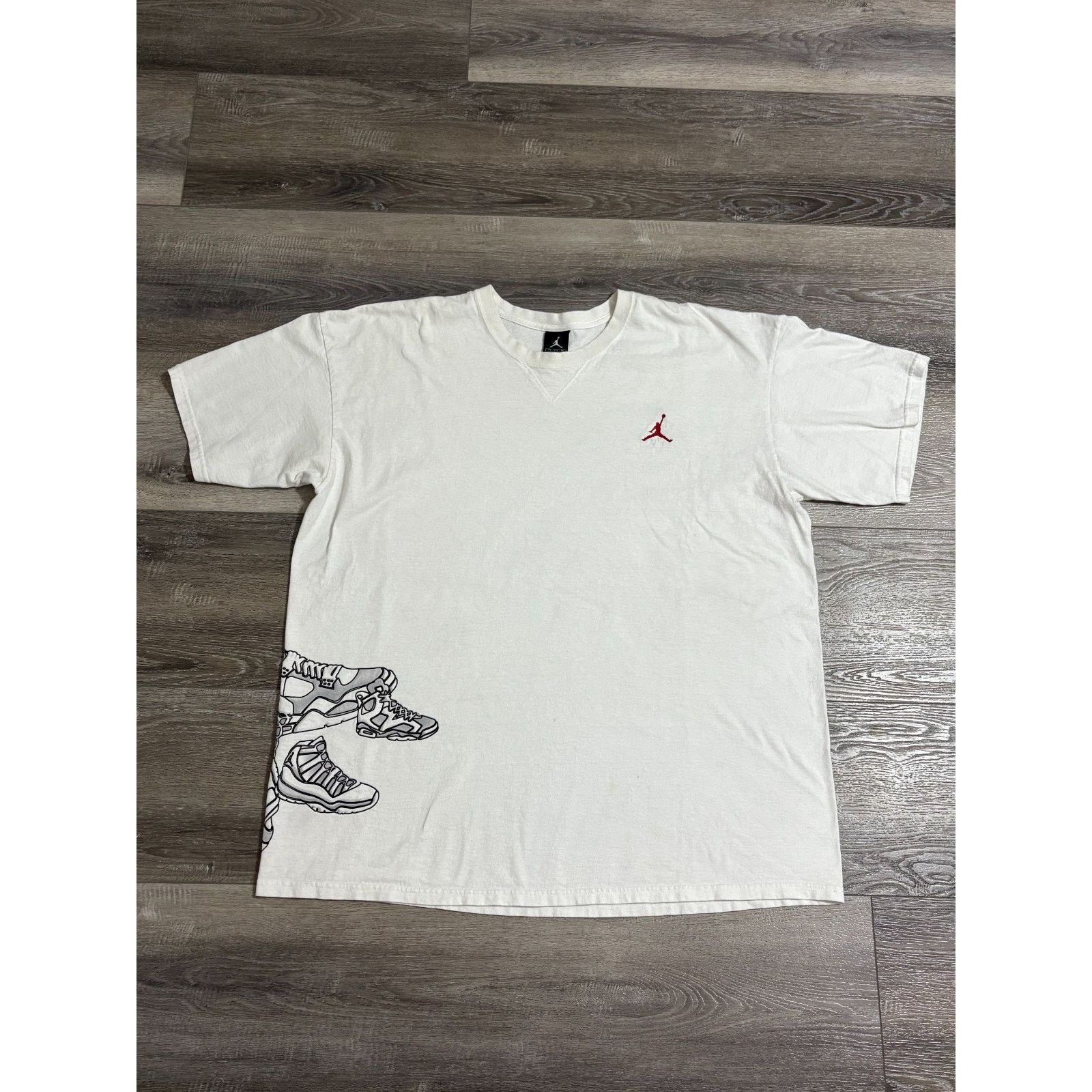 Nike Vintage 2005 Air Jordan Retro History Shirt - Men’s XXL 2XL Size US XXS / EU 40 - 1 Thumbnail