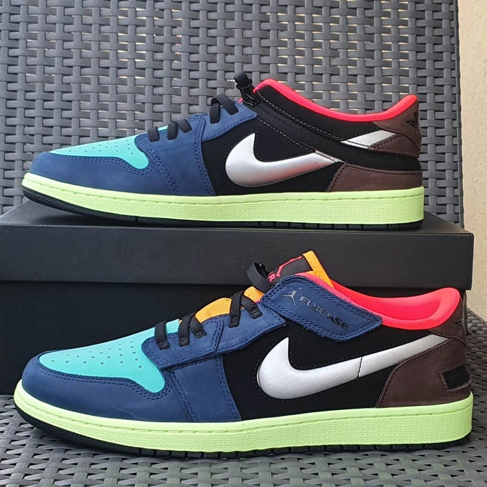 Jordan Brand Size 11.5 - Air Jordan 1 FlyEase Low Tokyo Bio Hack Size US 11.5 / EU 44-45 - 1 Thumbnail
