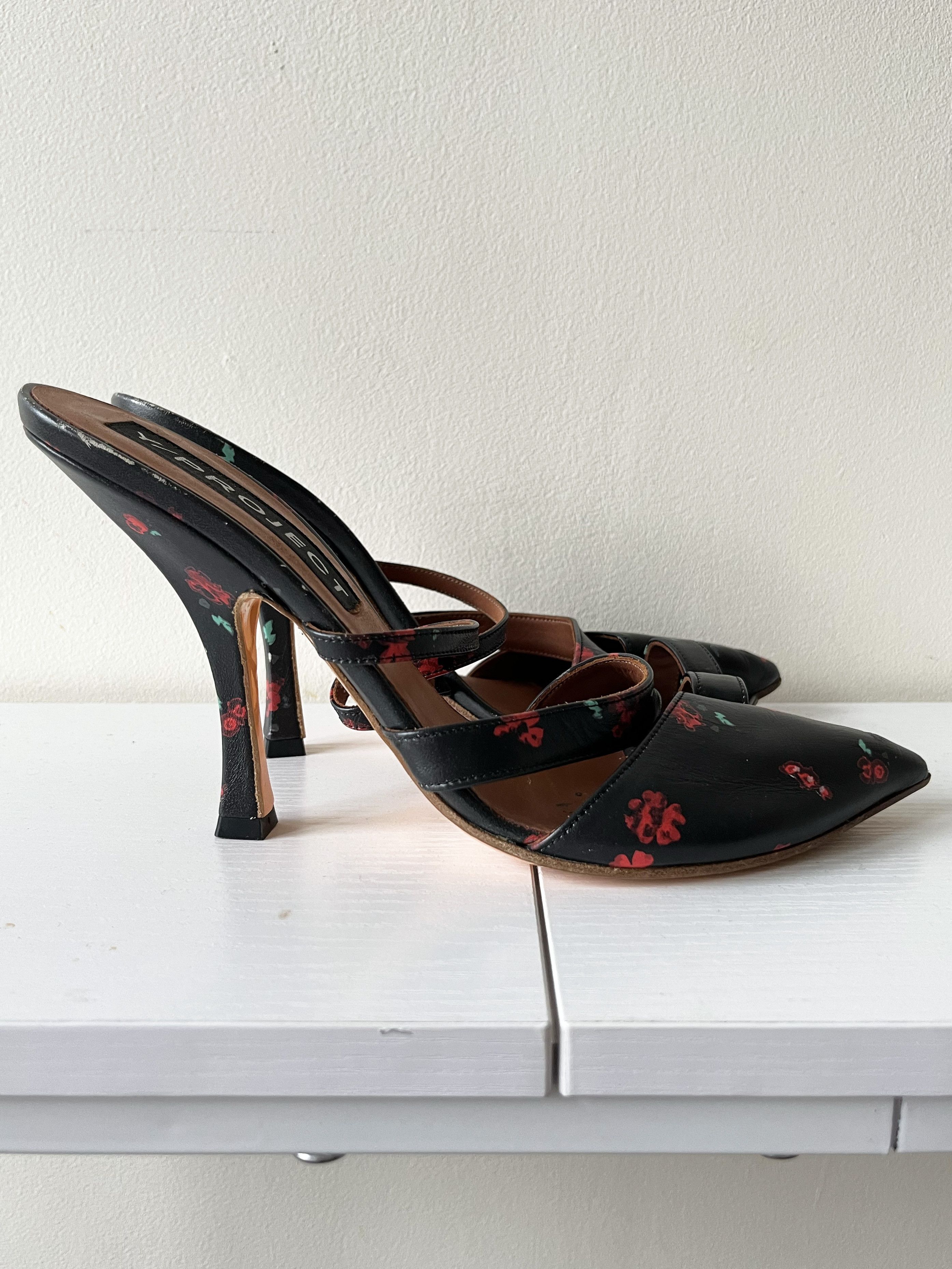 Y/Project Y/ Project lobster tabi floral heels Size US 8 / IT 38 - 3 Thumbnail