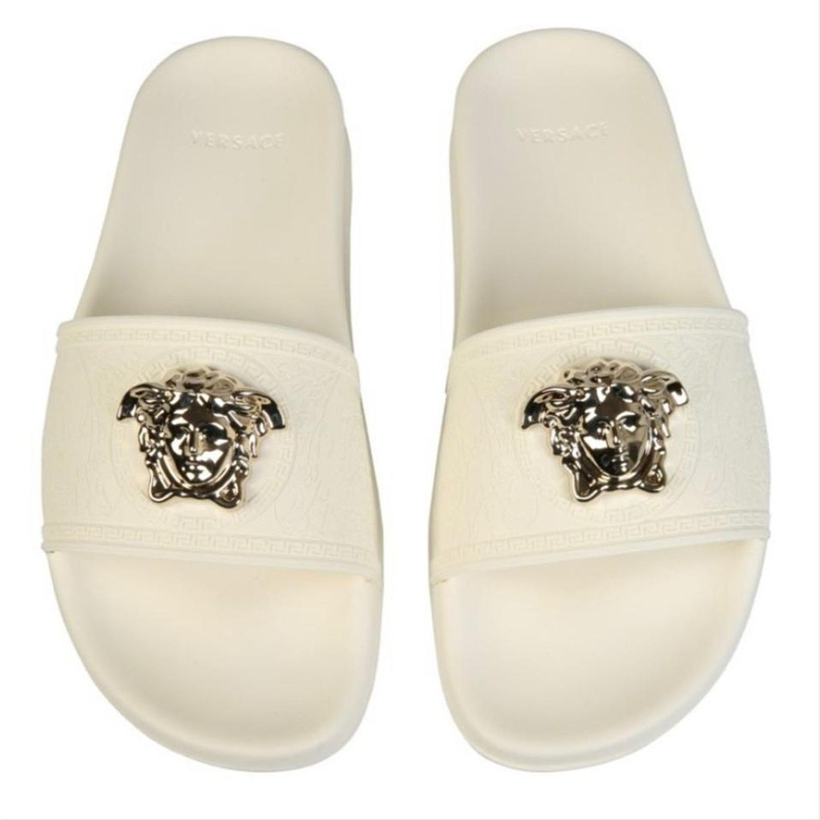 Versace VERSACE Medusa logo rubber slides 40 Size US 10 / IT 40 - 1 Thumbnail