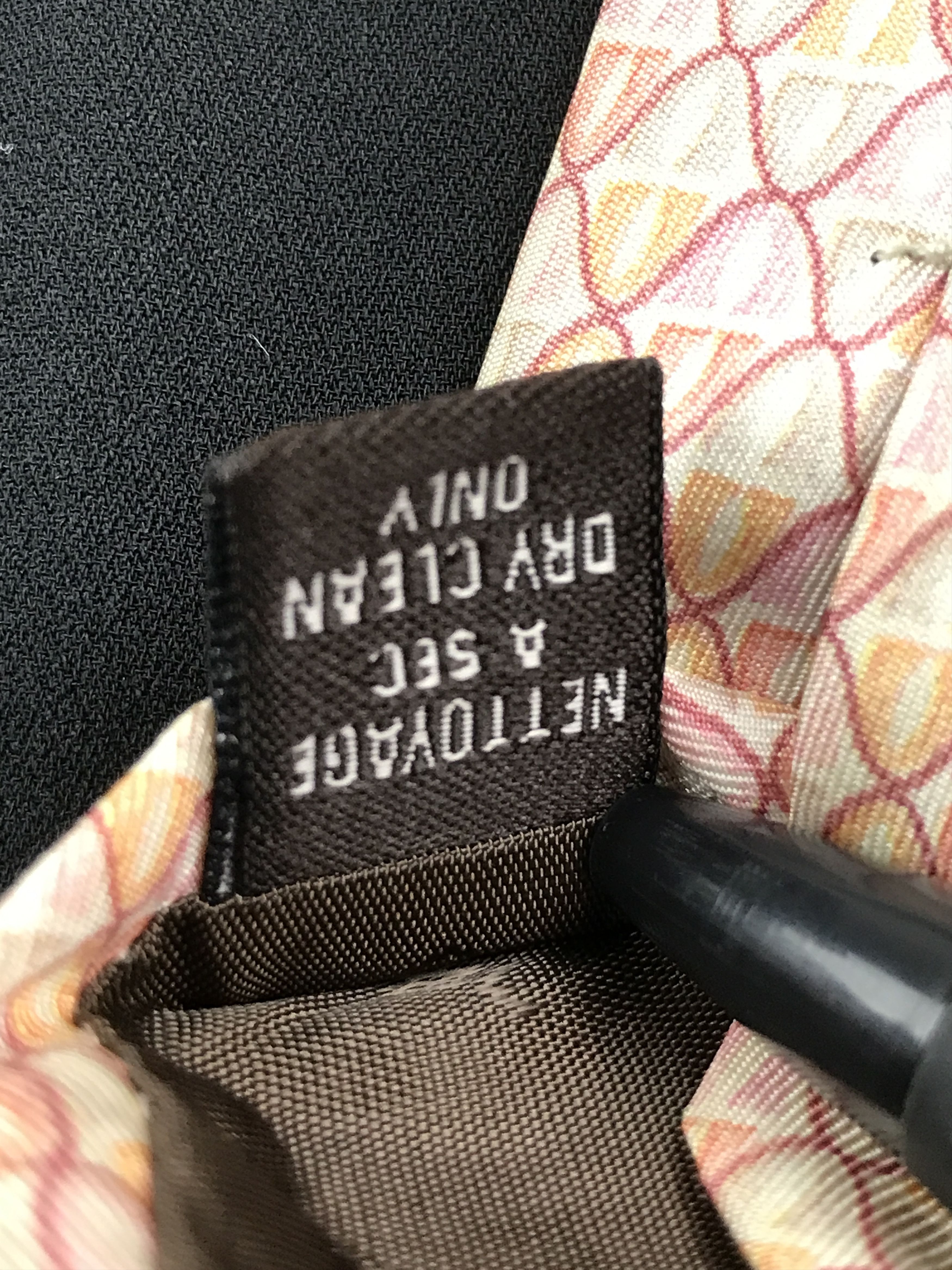 Designer × Lancel × Vintage Vintage Lancel Silk Necktie Size ONE SIZE - 7 Thumbnail