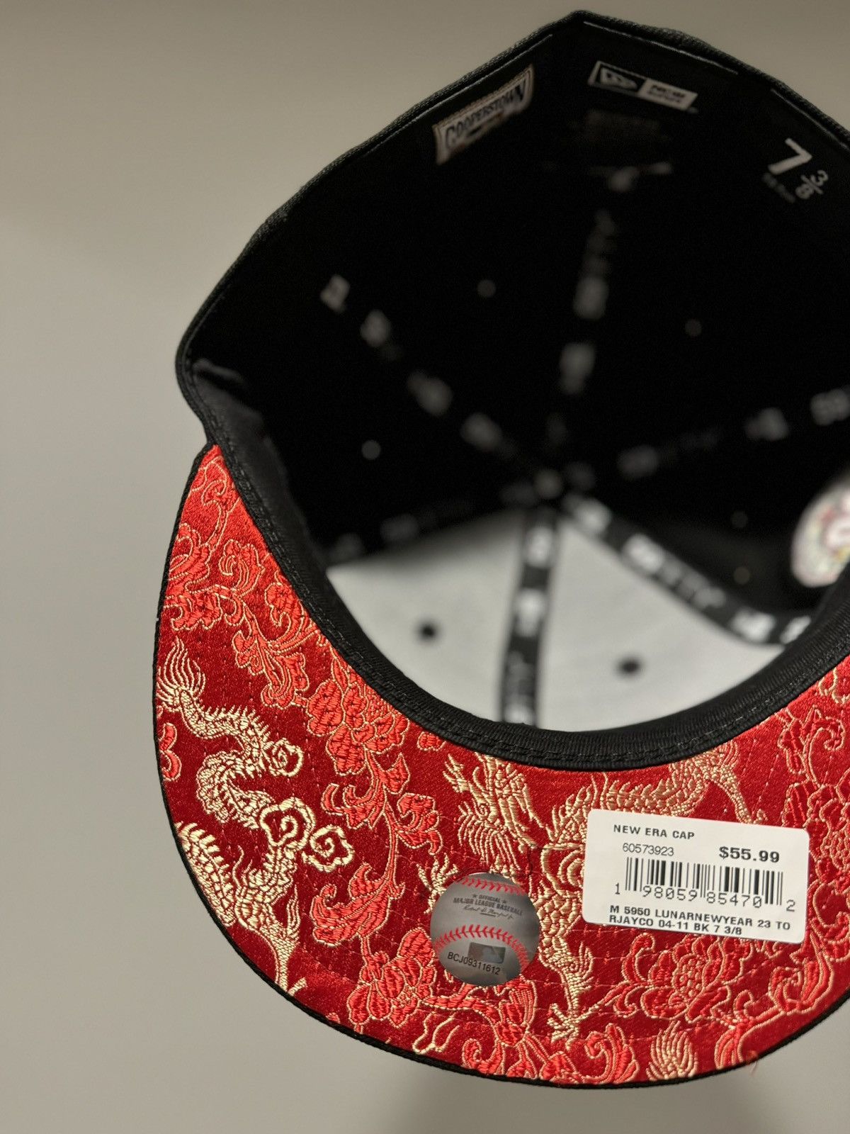 Hat Club × MLB × New Era Styll Exclusive Toronto Bluejays Chinese new year 3/8 Size ONE SIZE - 4 Thumbnail