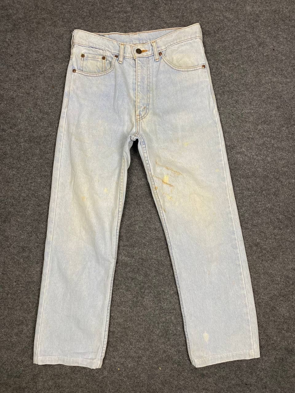 Levi's vintage levis 518 regular fit lightwash denim Size US 30 / EU 46 - 9 Thumbnail