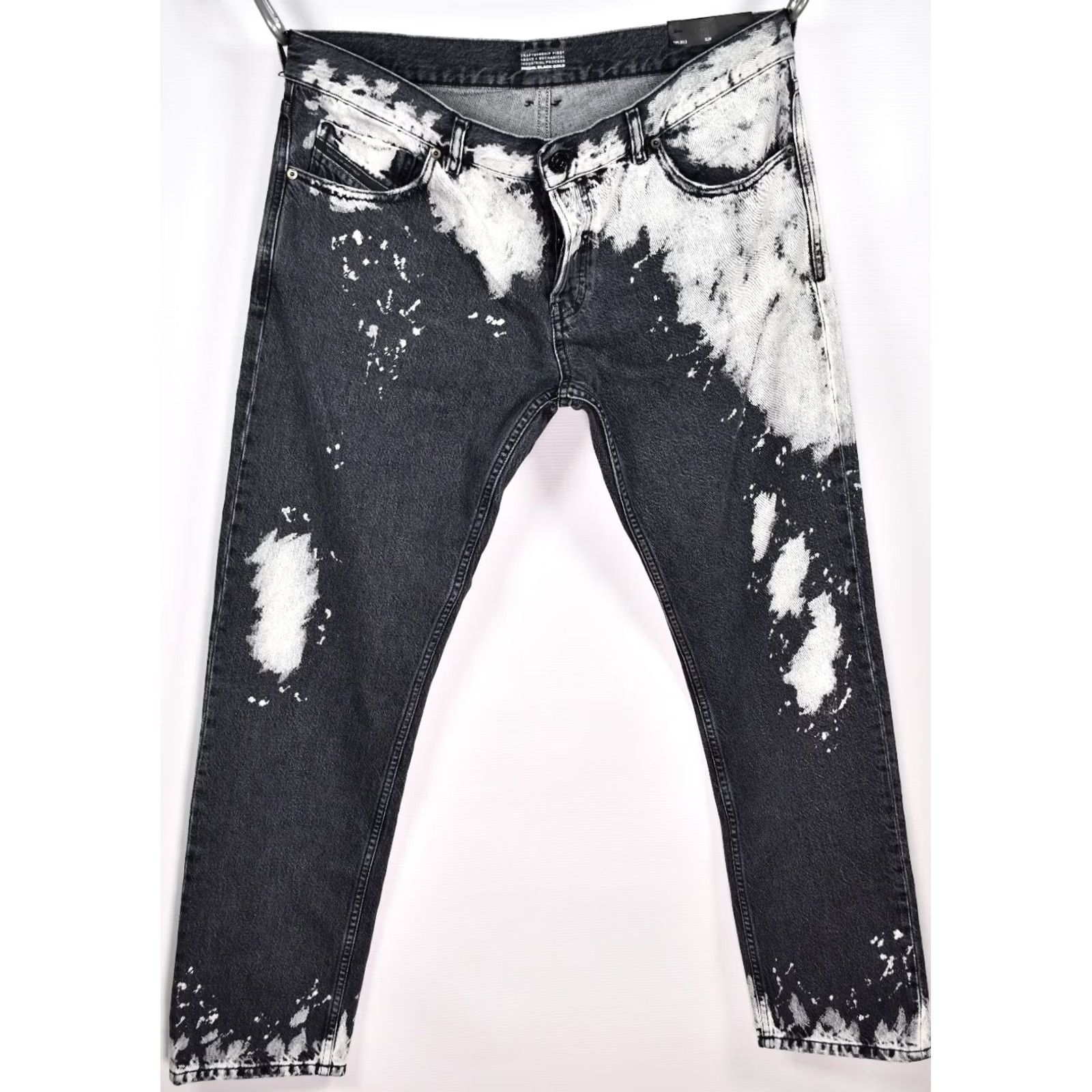 Diesel Diesel Black Gold TYPE-2813 Jeans Mens W36 Black 100% Cotton Straight Regular Size 36 Denim Italy Brand Diesel jeans Size US 36 / EU 52 - 2 Thumbnail