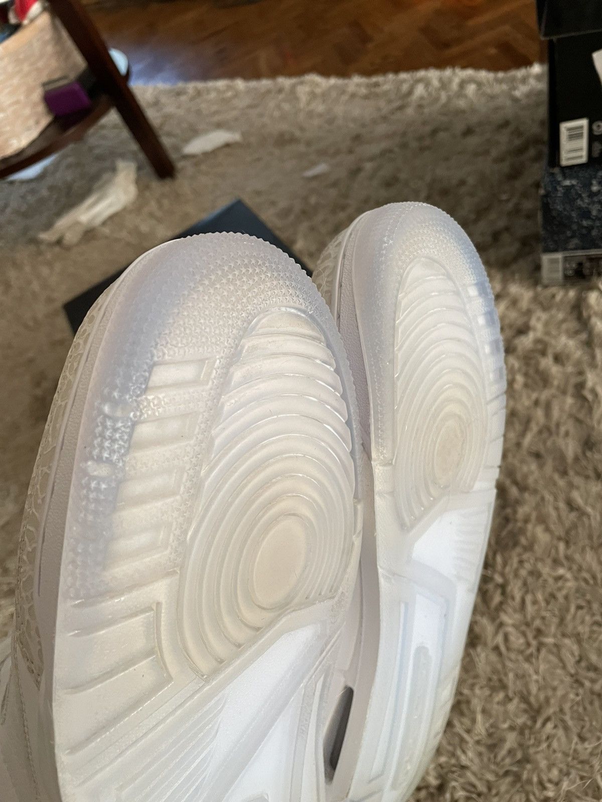 Jordan Brand Jordan 3 Pure White Size US 9.5 / EU 42-43 - 8 Thumbnail