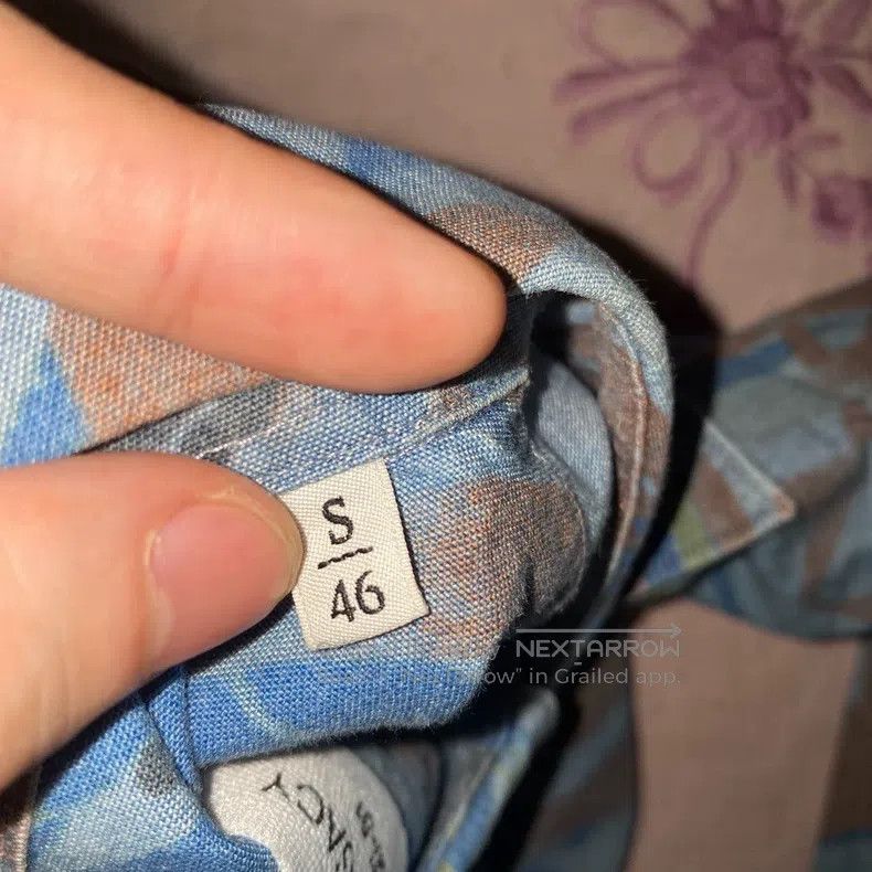 Our Legacy Our Legacy Classic full print leaf shirt Size US S / EU 44-46 / 1 - 5 Thumbnail