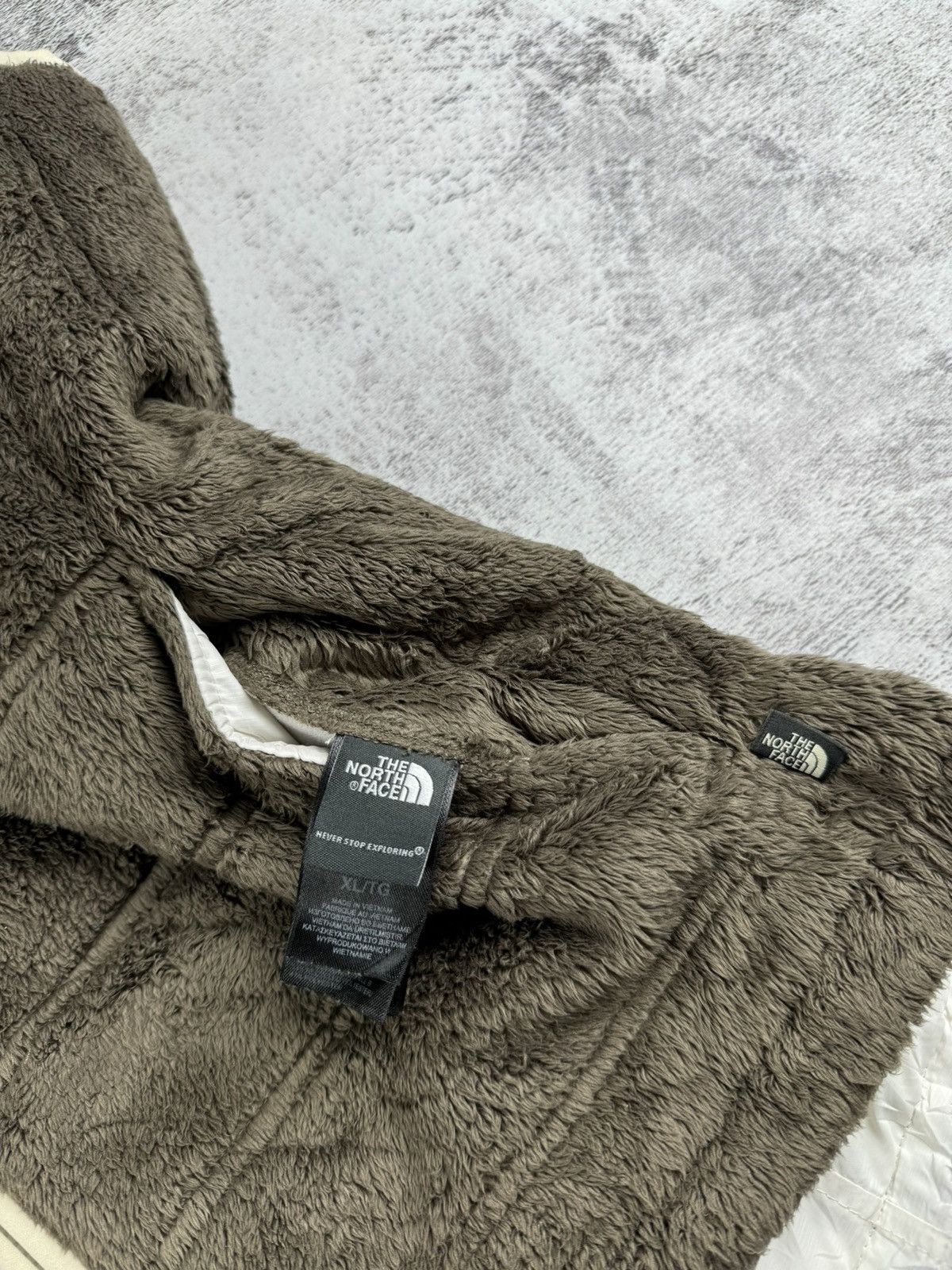 The North Face The North Face TNF 2 in 1 Brown Fleece Coat Vest Jacket Size XL / US 12-14 / IT 48-50 - 15 Thumbnail