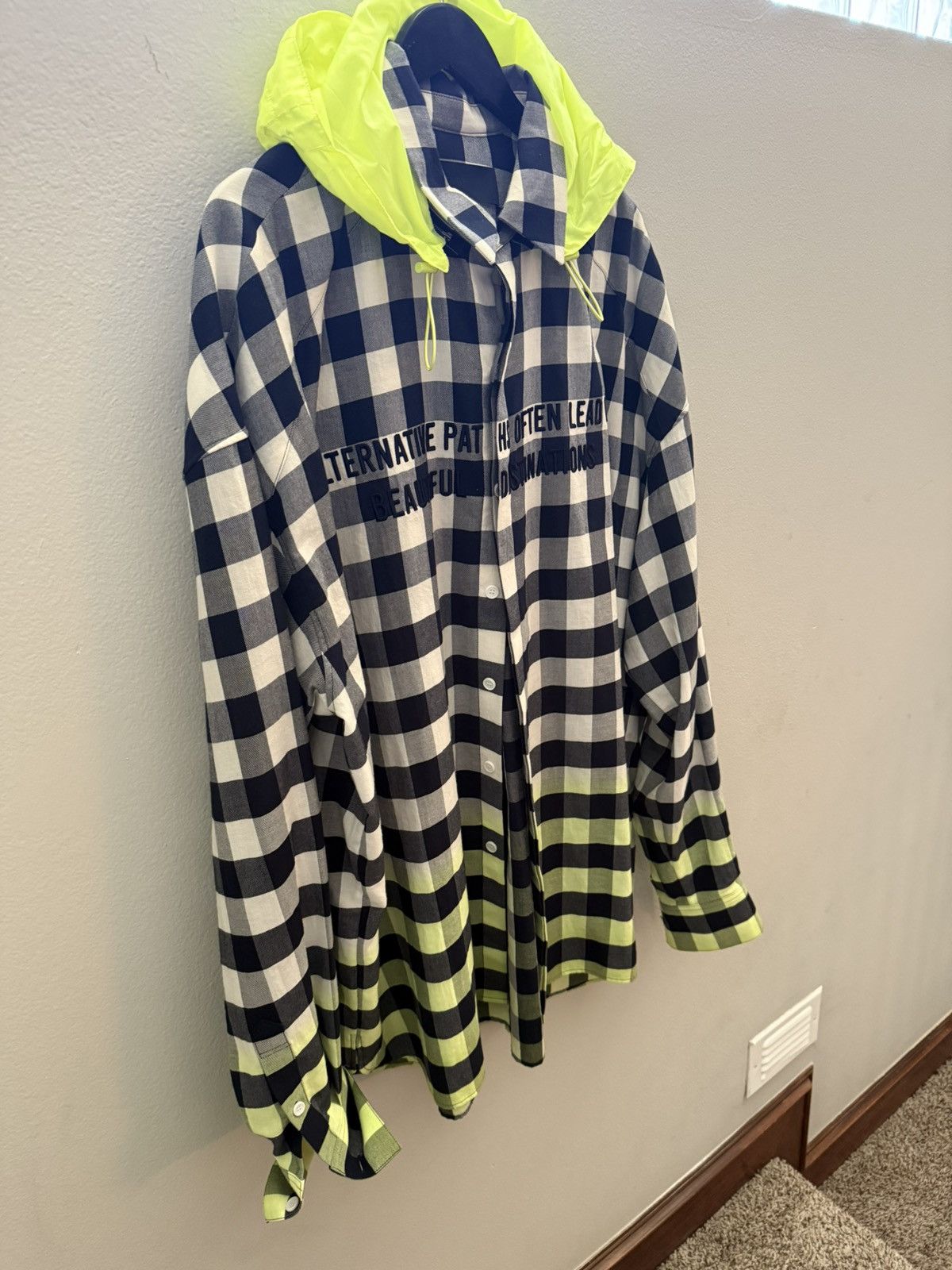 Juun.J Juun.j plaid shirt 2in1 Size US M / EU 48-50 / 2 - 3 Thumbnail