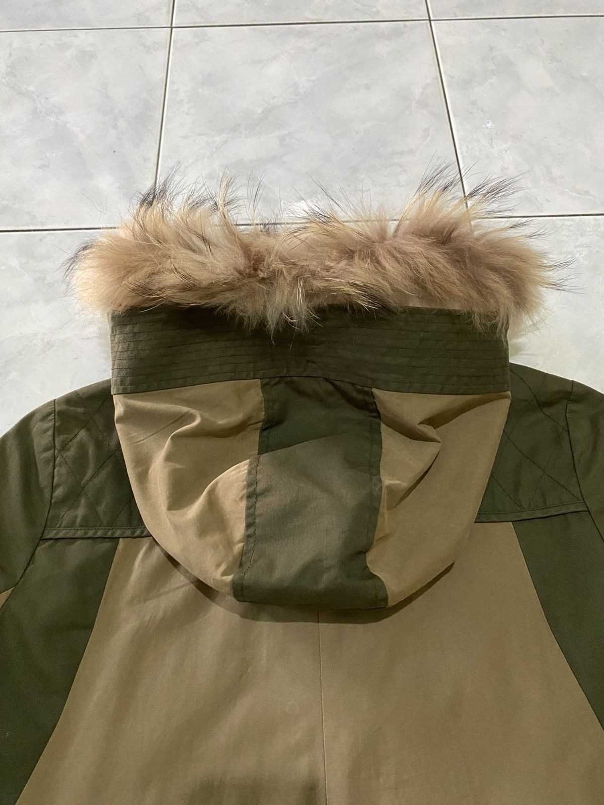 Japanese Brand Fur Us N Them Utility Hooded Colorblock Outdoor Military Size US XL / EU 56 / 4 - 13 Thumbnail
