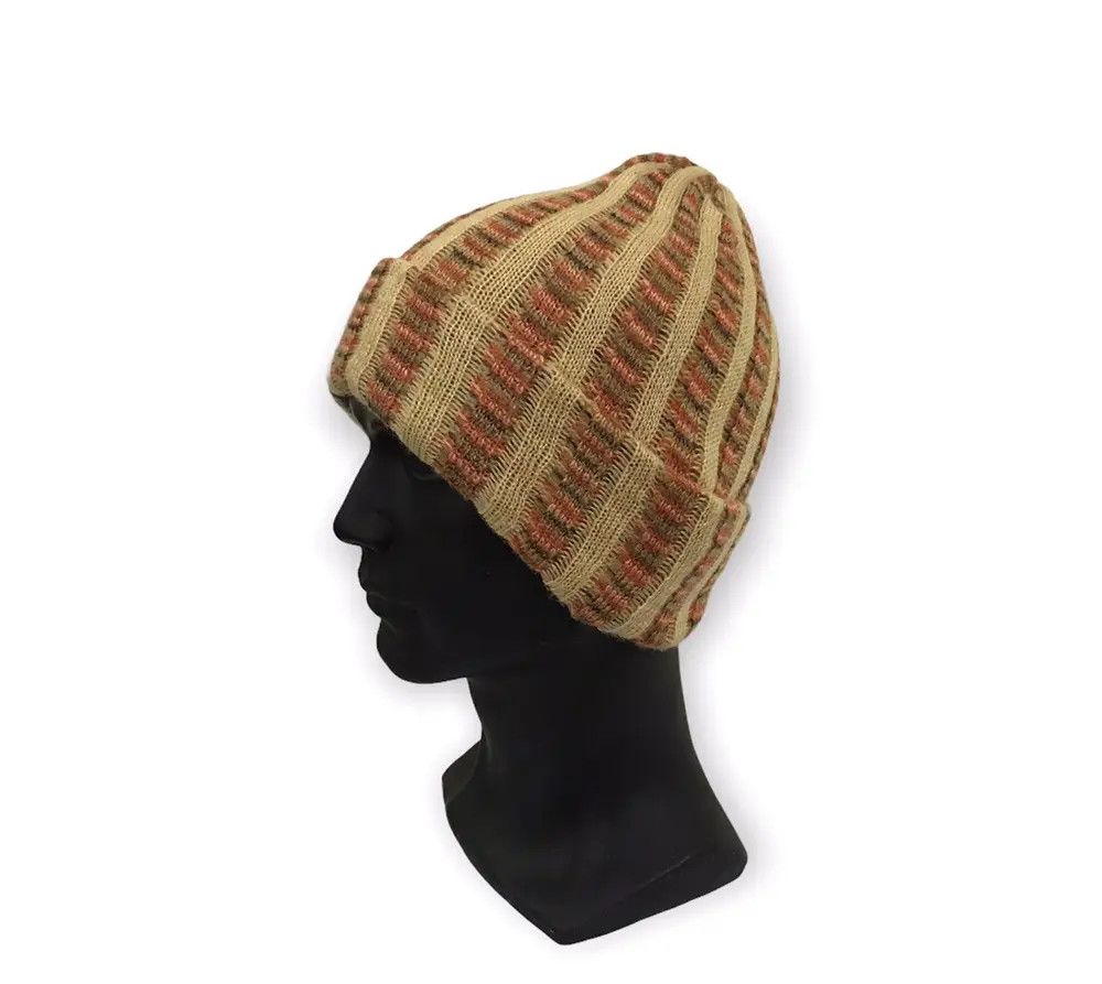 Japanese Brand Japanese Brand Full Print Beanie Hat Size ONE SIZE - 1 Thumbnail