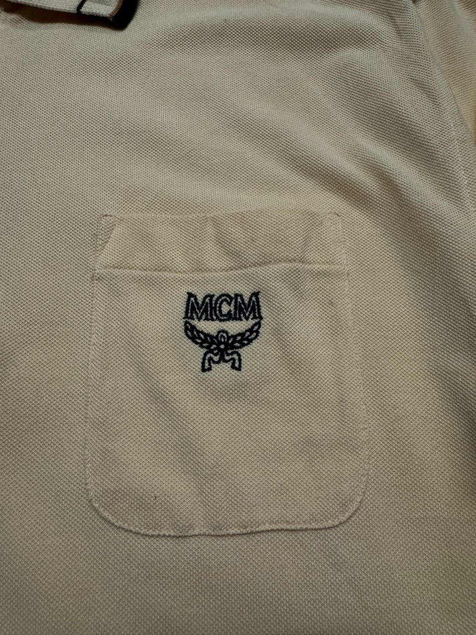 MCM VINTAGE 1990s MCM HALF ZIPPER POLO TER EMBROIDERY LOGO Size US L / EU 52-54 / 3 - 7 Thumbnail