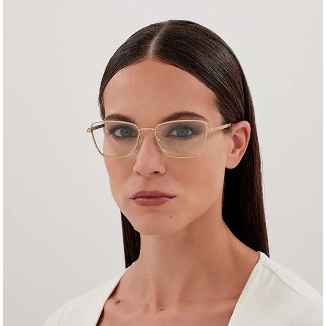 Gucci NEW GUCCI EYEGLASSES GG1880O 002 GOLD WOMEN GUCCI EYEWEAR Size ONE SIZE - 2 Thumbnail