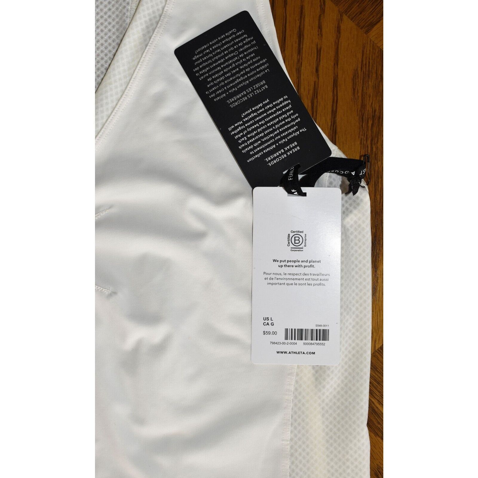 Athleta A5 NWT ALLYSON FELIX + ATHLETA SuperSonic Racerback Top Sz L Size L / US 10 / IT 46 - 7 Thumbnail