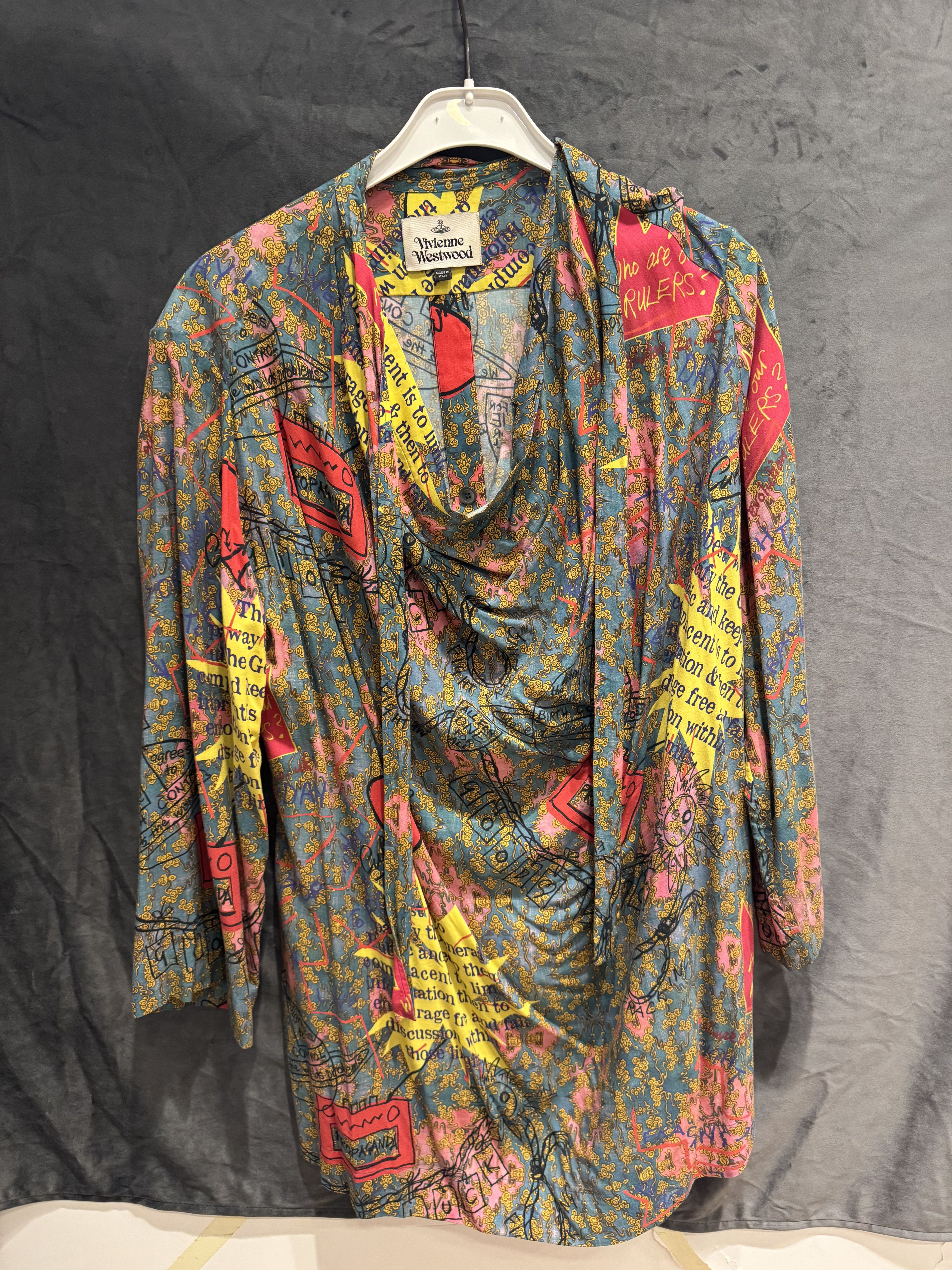 Vivienne Westwood Pattern Tunic Size XS / US 0-2 / IT 36-38 - 1 Thumbnail